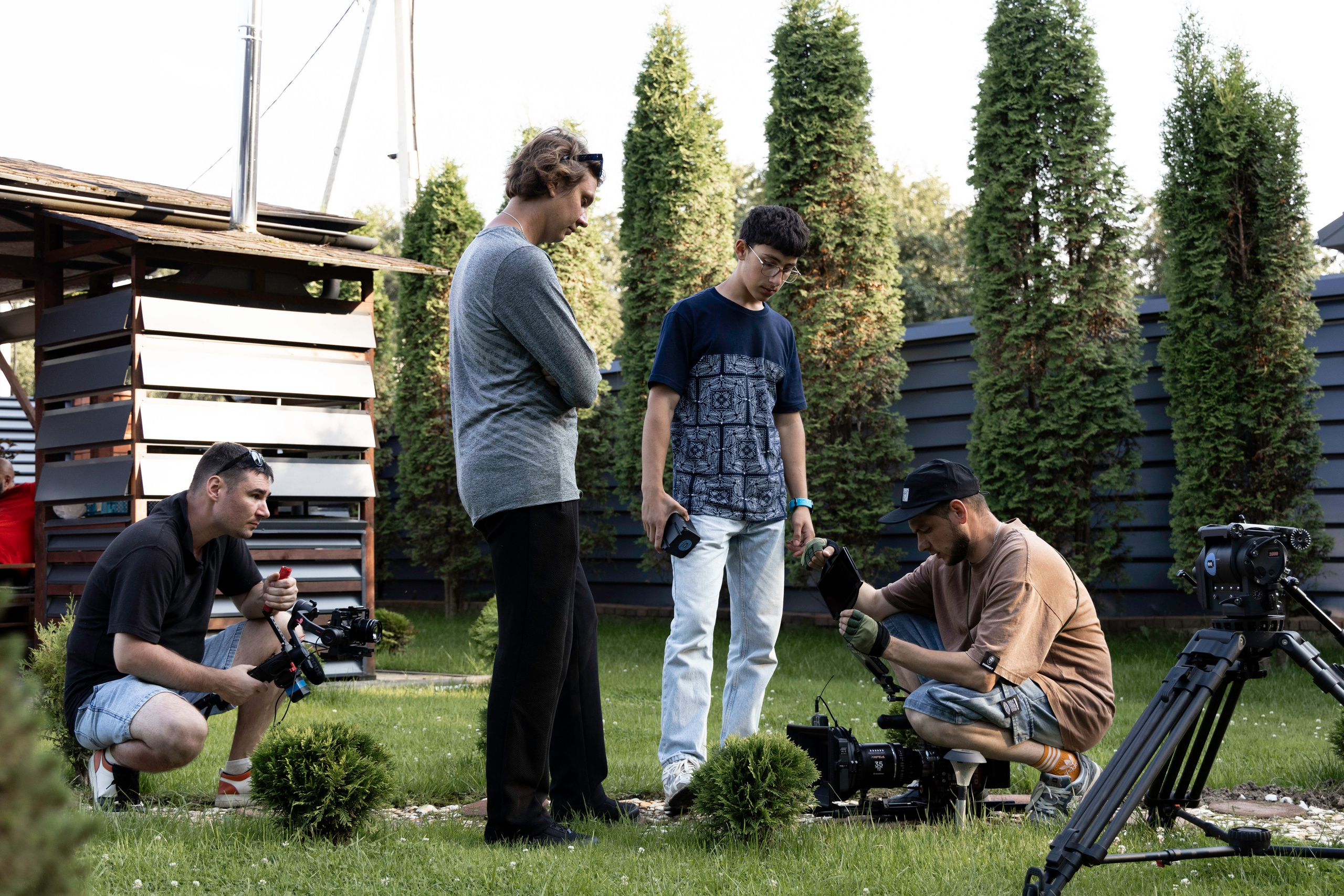 Бэкстэйдж докуметального фильма «Мой папа герой». Olya Posnimay