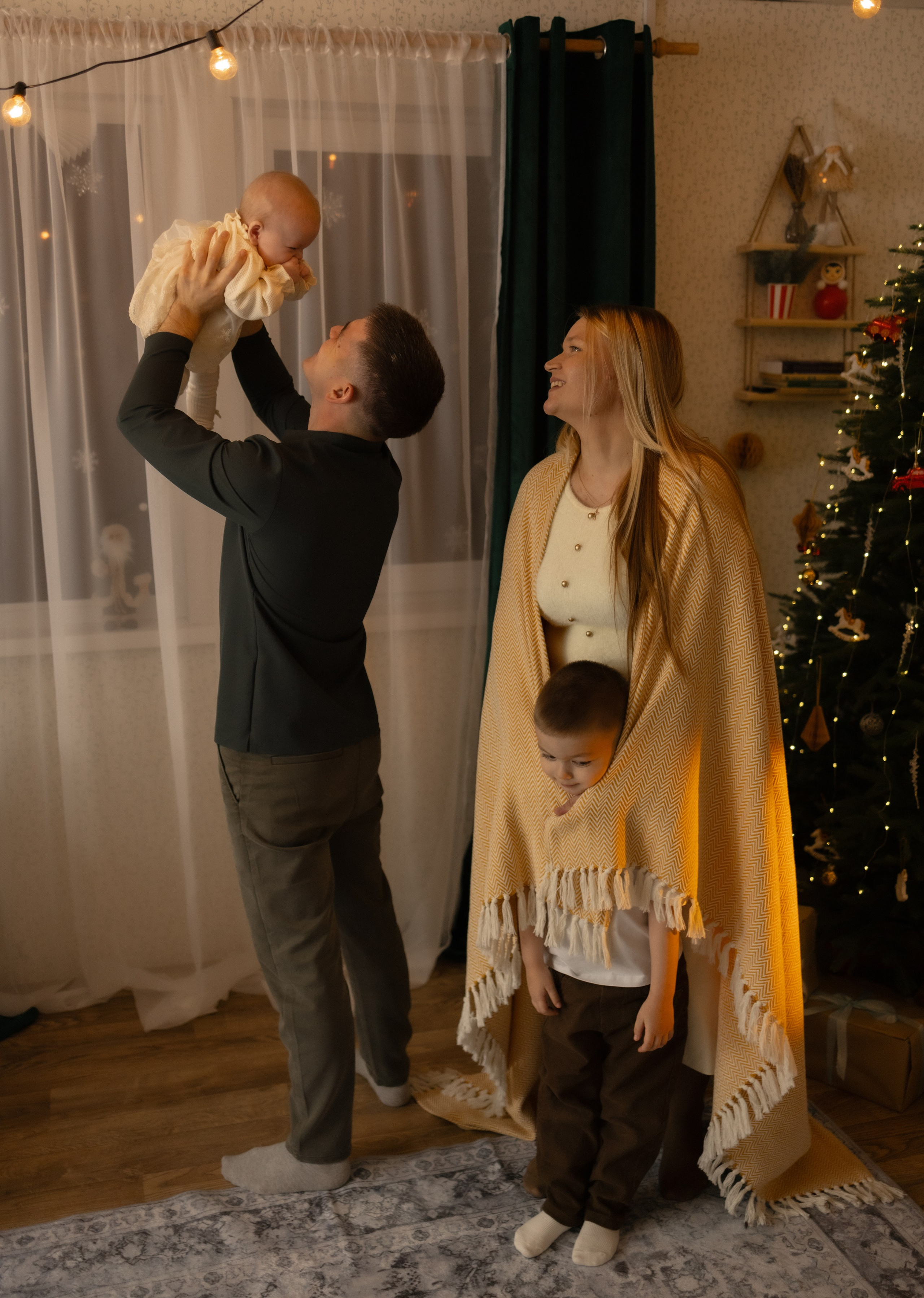 Семейная новогодняя. Фотограф Татьяна Семенова