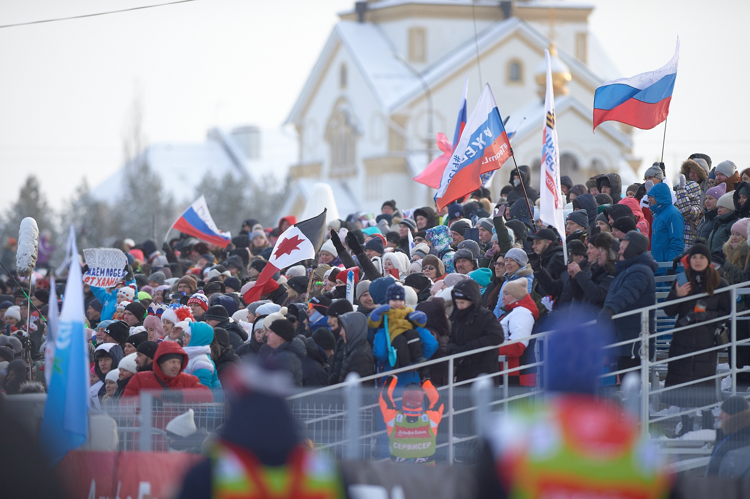 Биатлон. Чемпионат России — 2024/2025, 3-й этап, Ижевск. Спринт. Мужчины. Спортивный репортажный фотограф в Ижевске Сергей Мерзляков