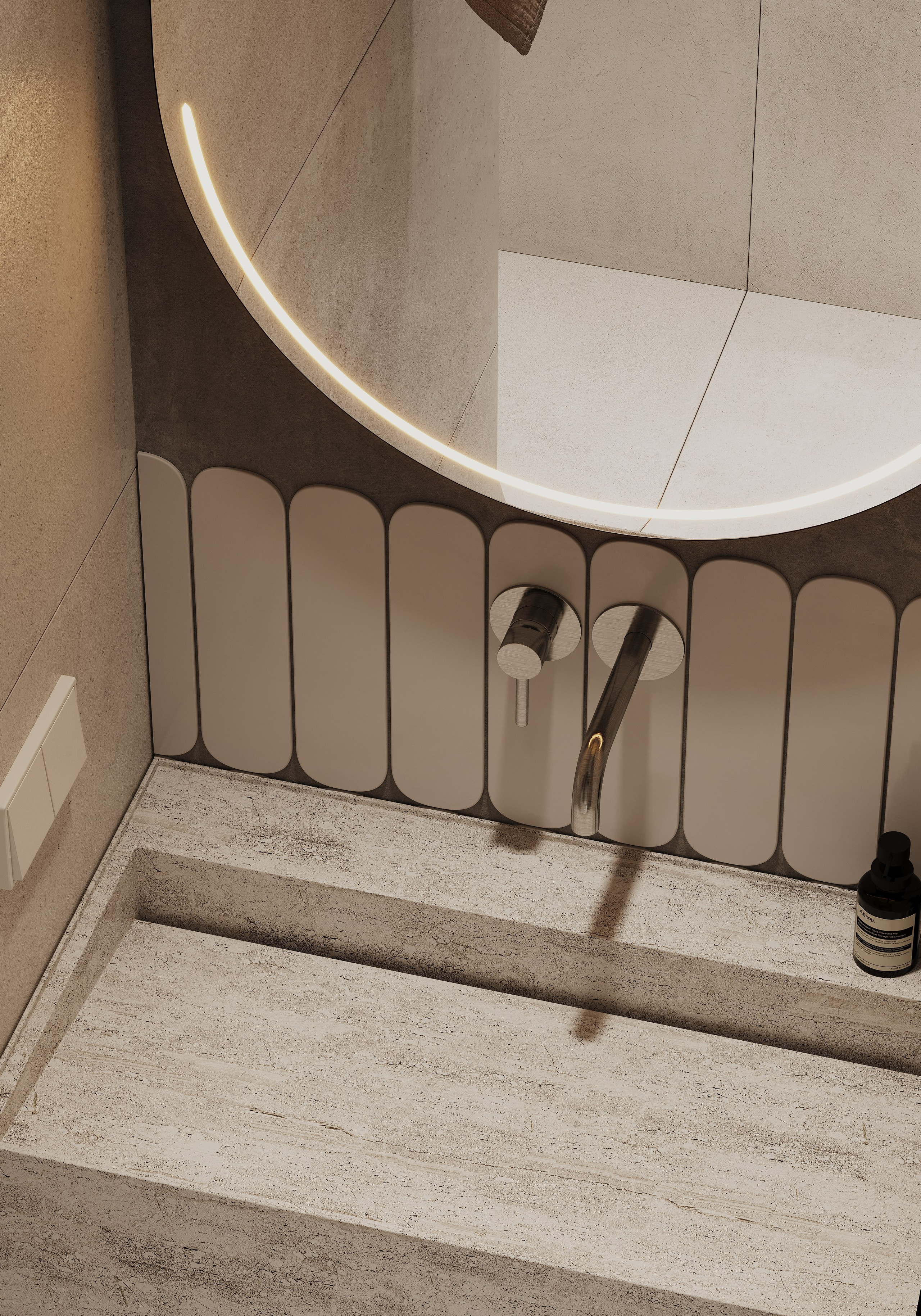 Санузел по заказу. Визуализации интерьера