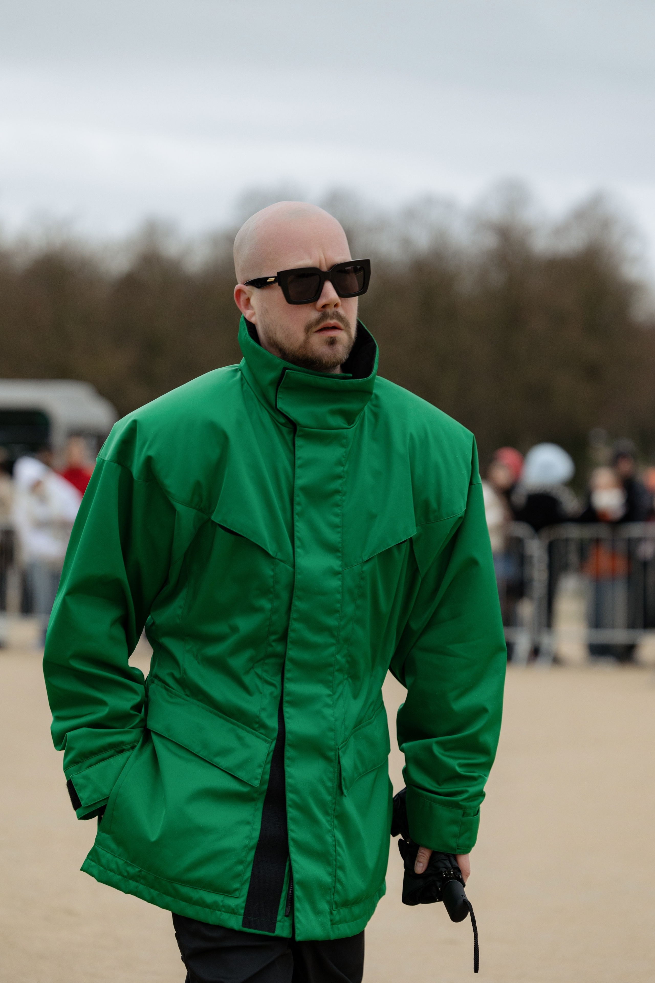 LOEWE PFW WOMENSWEAR FALL-WINTER 24/25. Photographer in Milan Ivan Goncharov