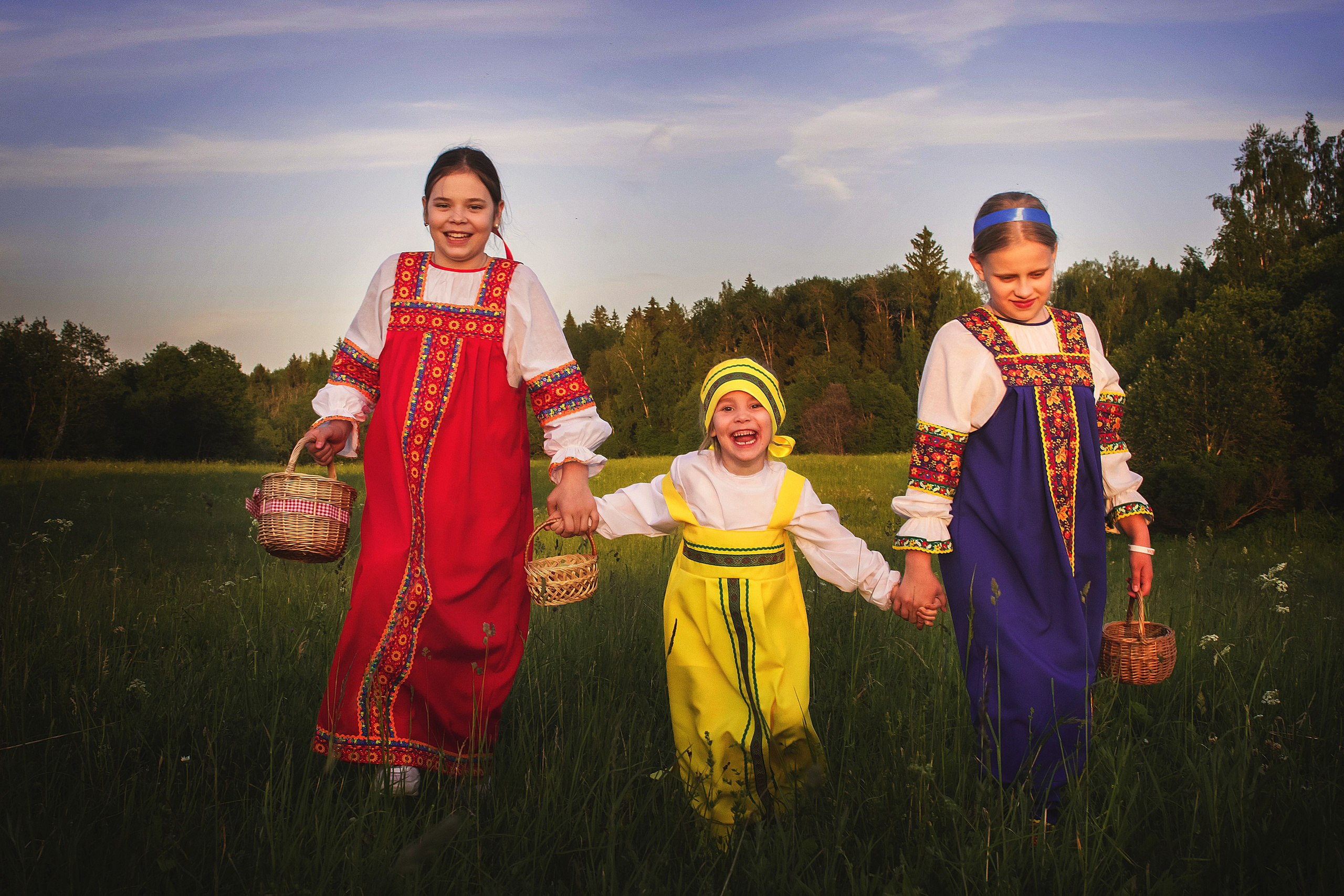 Три Маши без медведя. Детский и семейный фотограф в Волоколамске Ирина Шарова