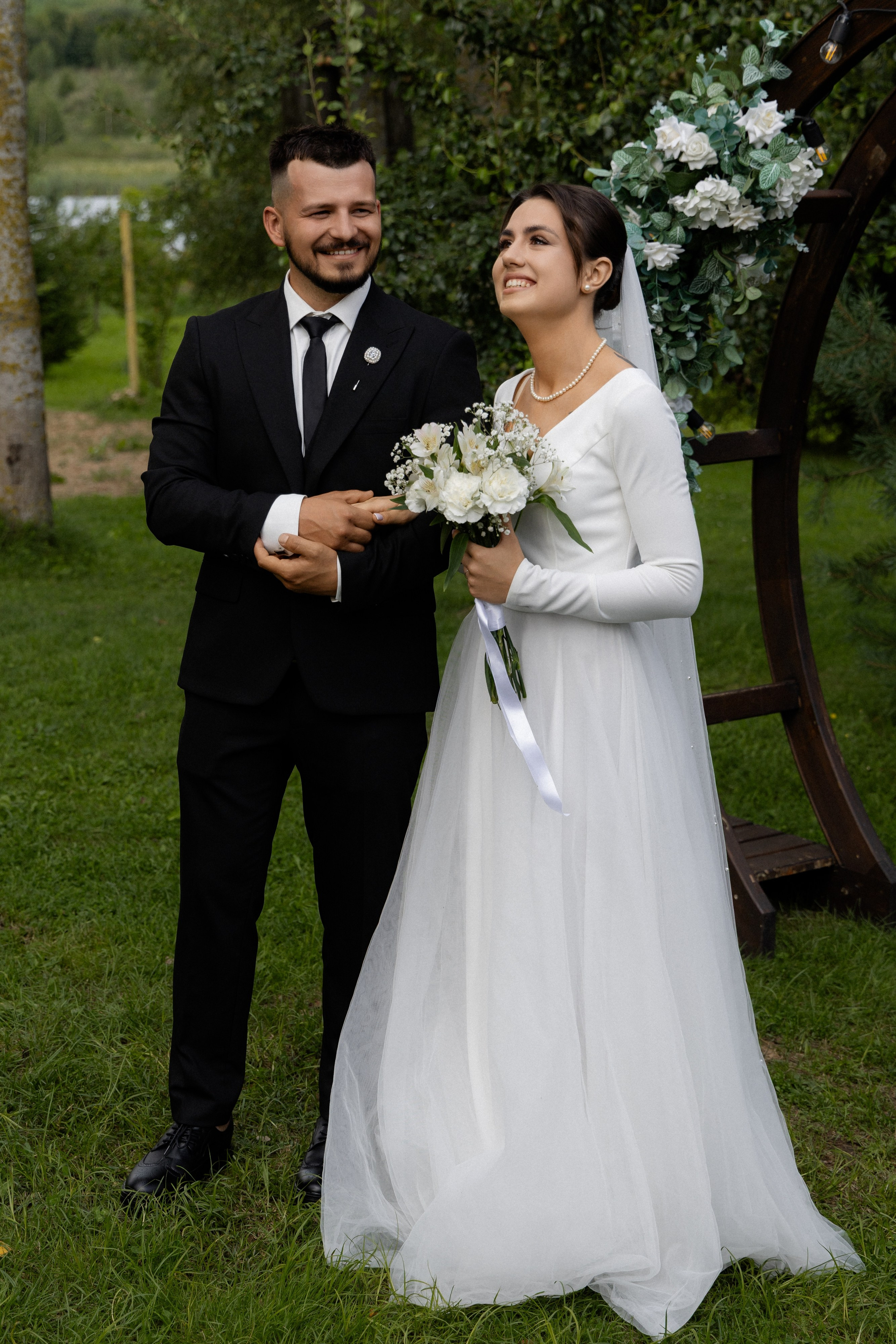 Свадебная фотосессия в агроусадьбе Лабодянка в Минске. Свадебный фотограф в Минске/Беларуси Сергей Спиридонов