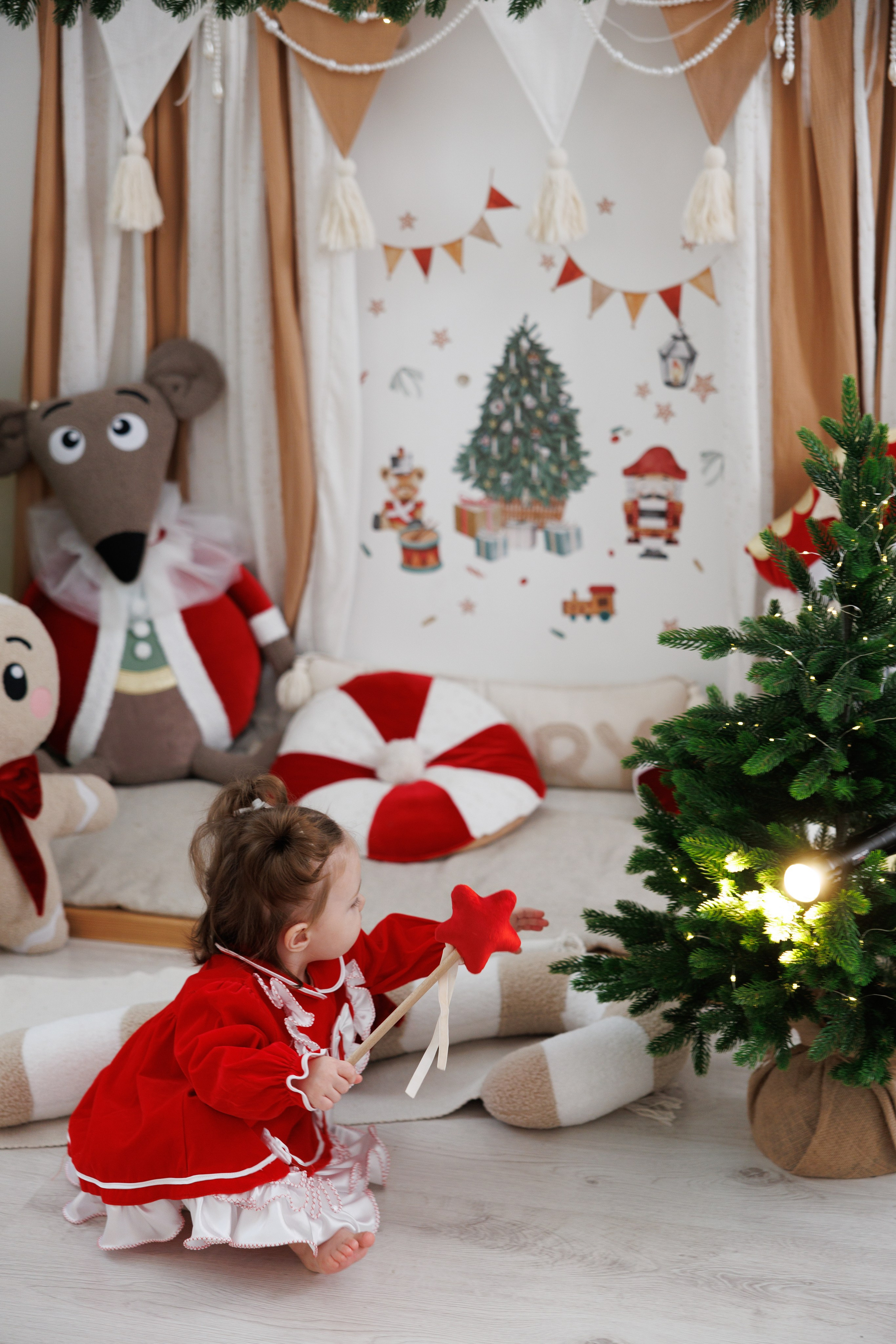 Мия 1 годик и Новый год SWEET HOME KIDS. Kharchenkotatianaweddingphoto