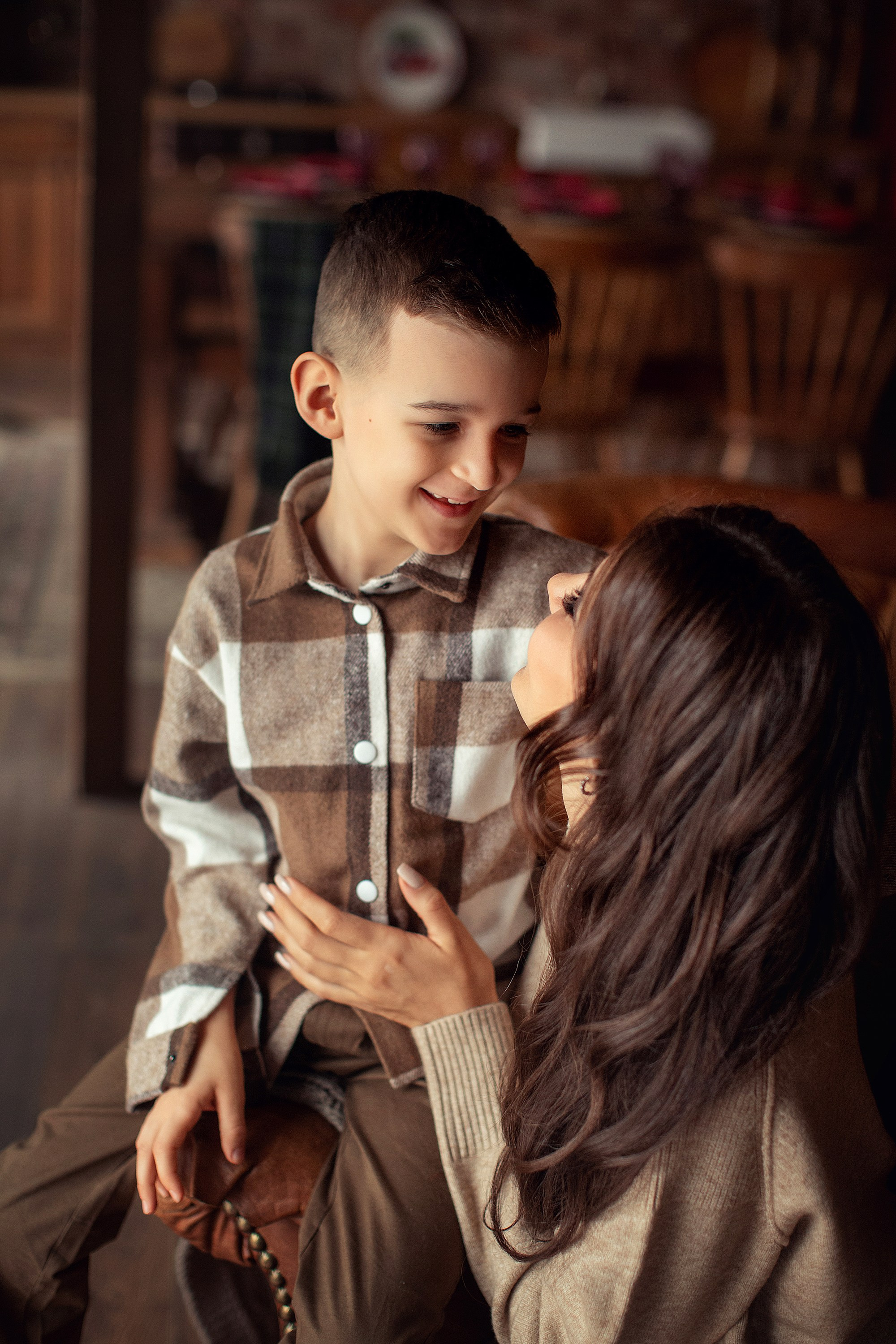 Студийная съемка мамы с сыновьями. Tatyana Nadezhdina Family photographer