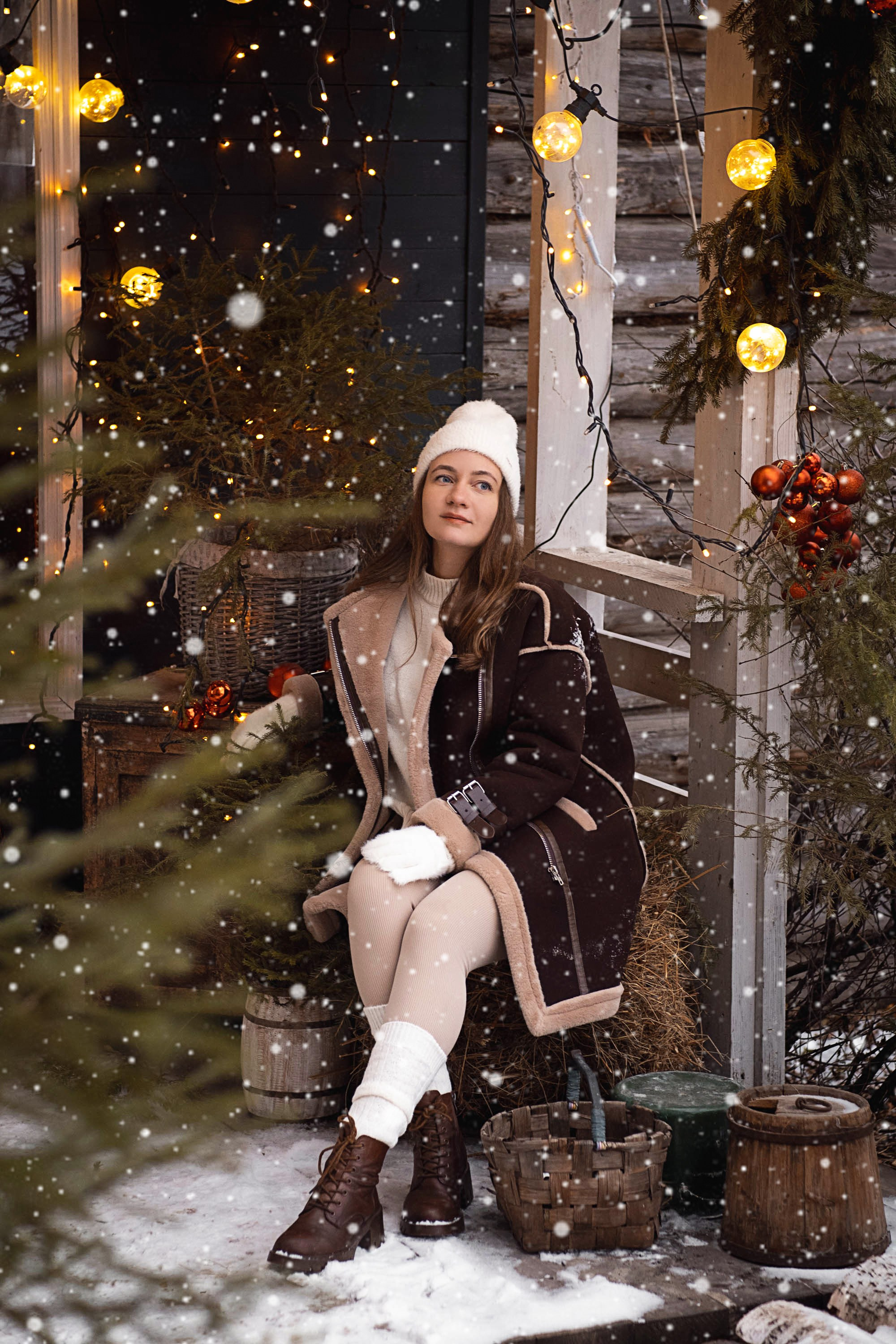 Новогодняя фотосъёмка для Юлии. Свадебный и семейный фотограф в Тюмени Екатерина Дубровина