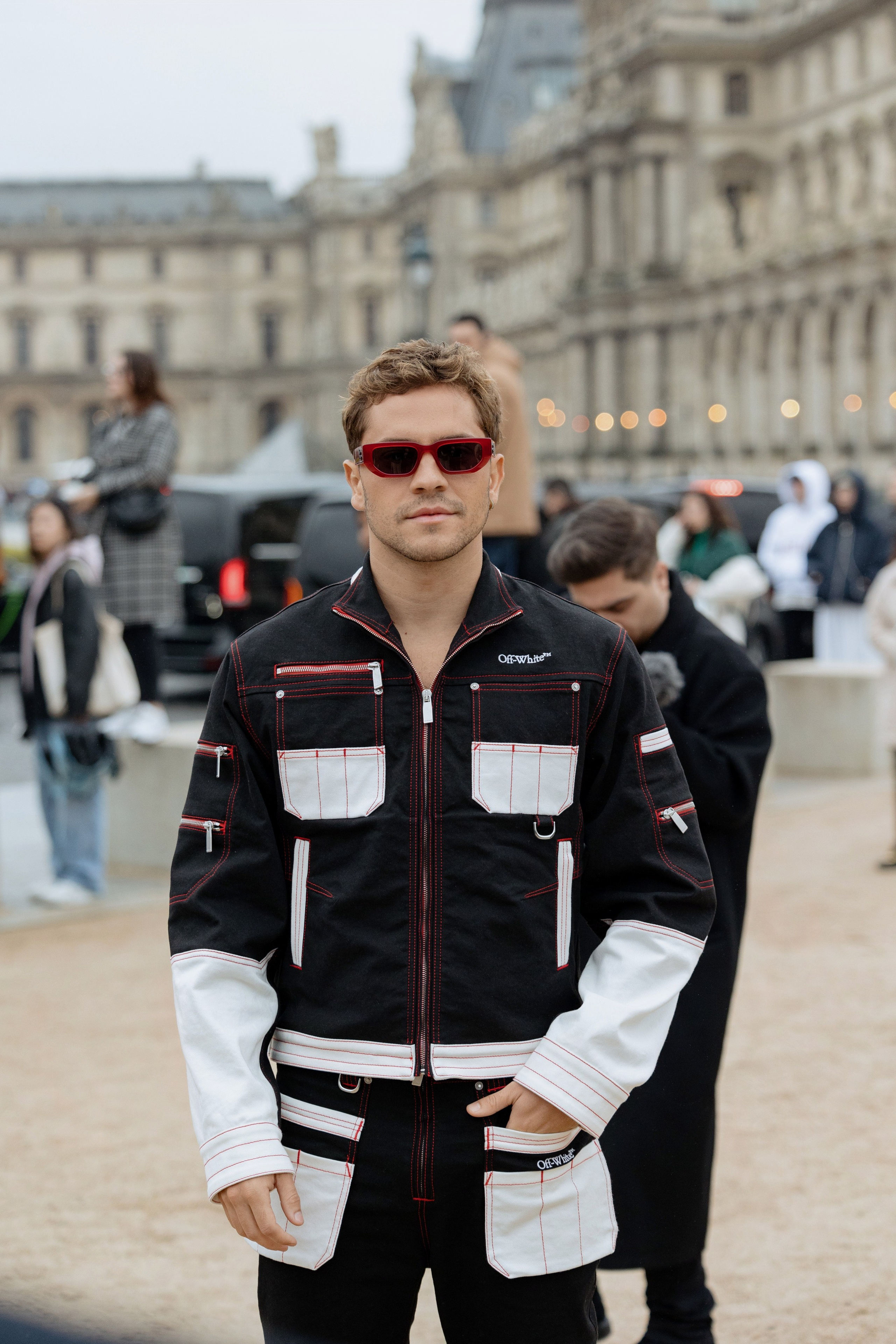 OFF WHITE PFW WOMENSWEAR FALL-WINTER 24/25. Photographer in Milan Ivan Goncharov