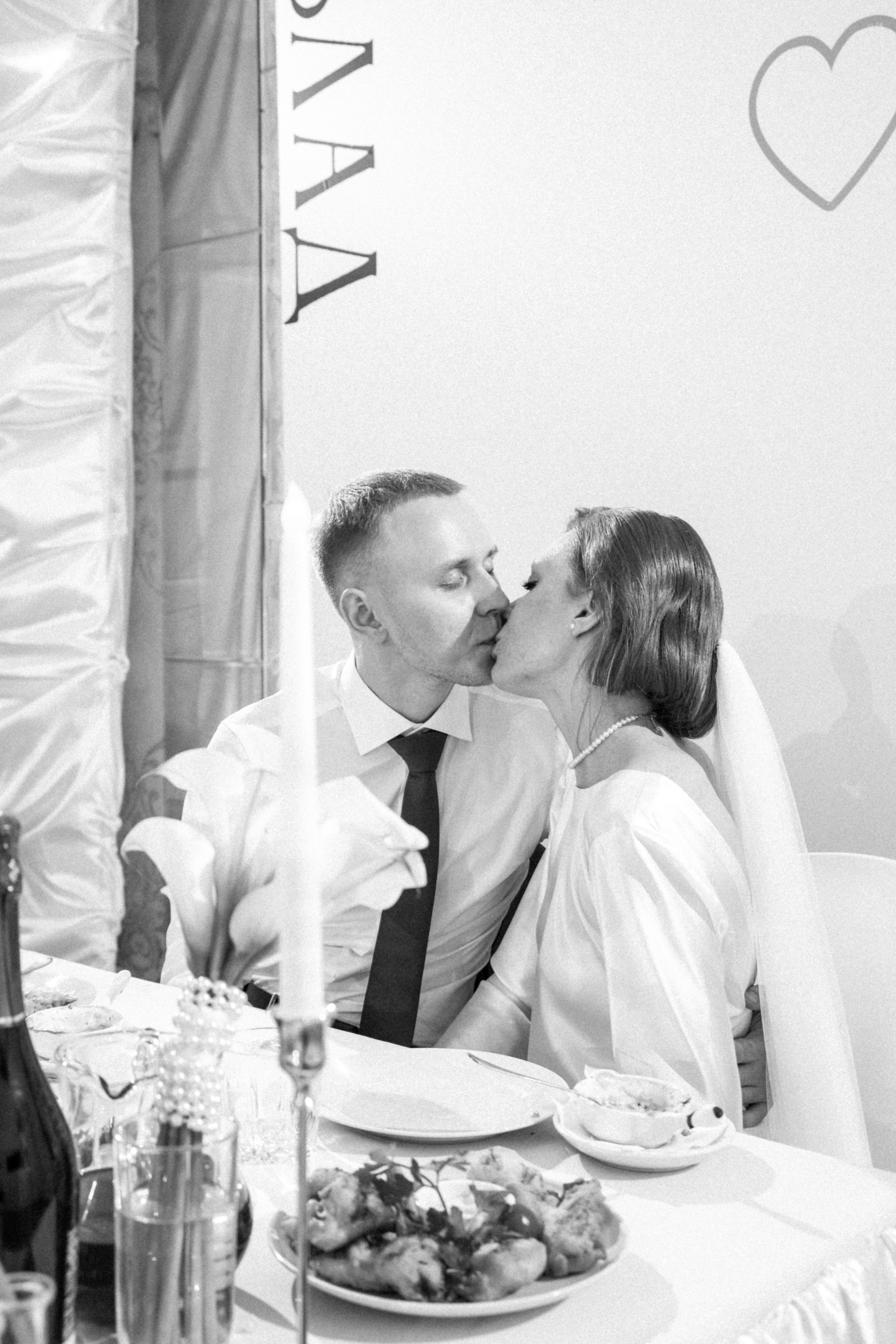 V | A. Чёрно-белая история любви. Свадебный фотограф Настя Шелл г. Череповец