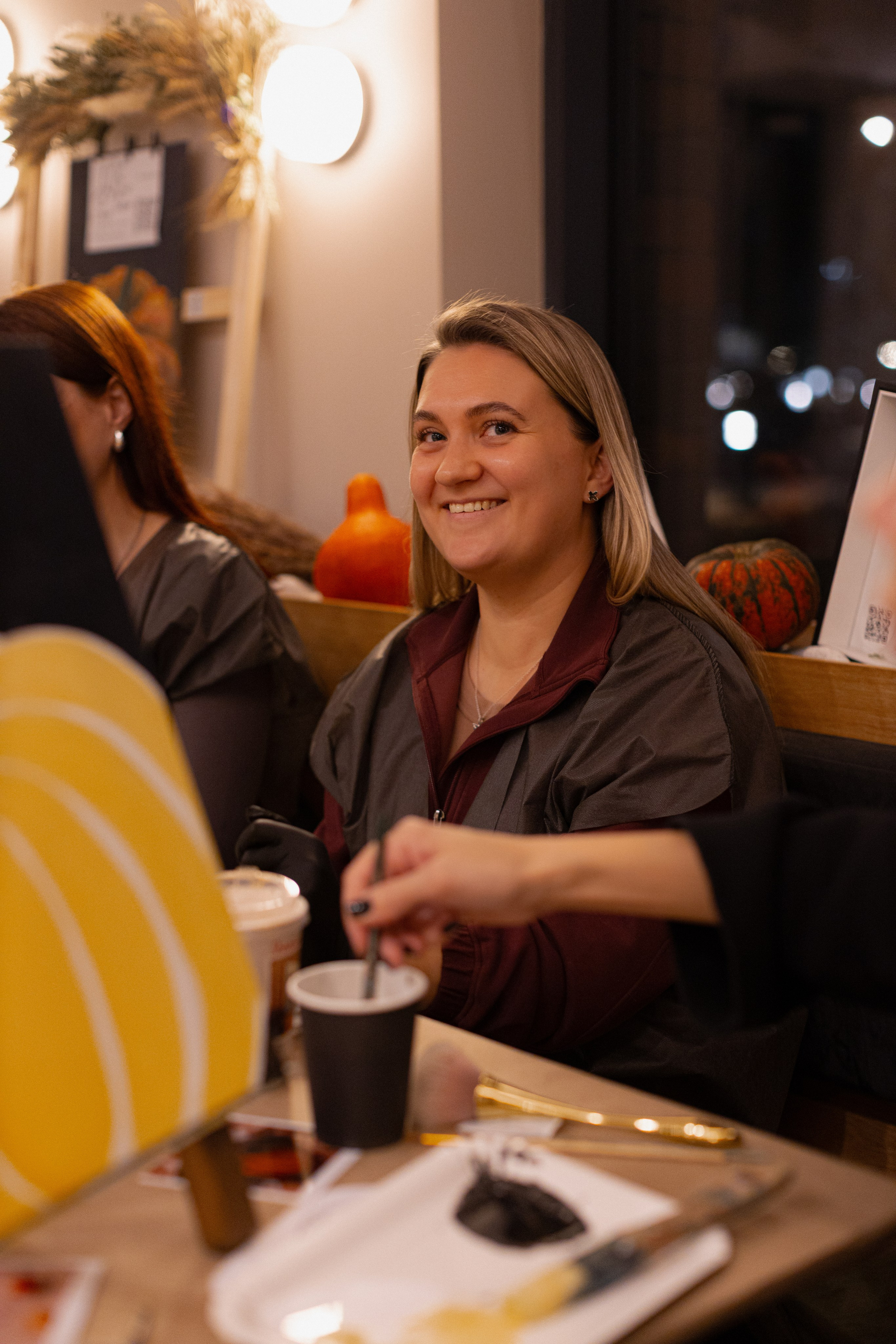 МК Тыква в кафе Здрасте. Анастасия Ракчеева Художник