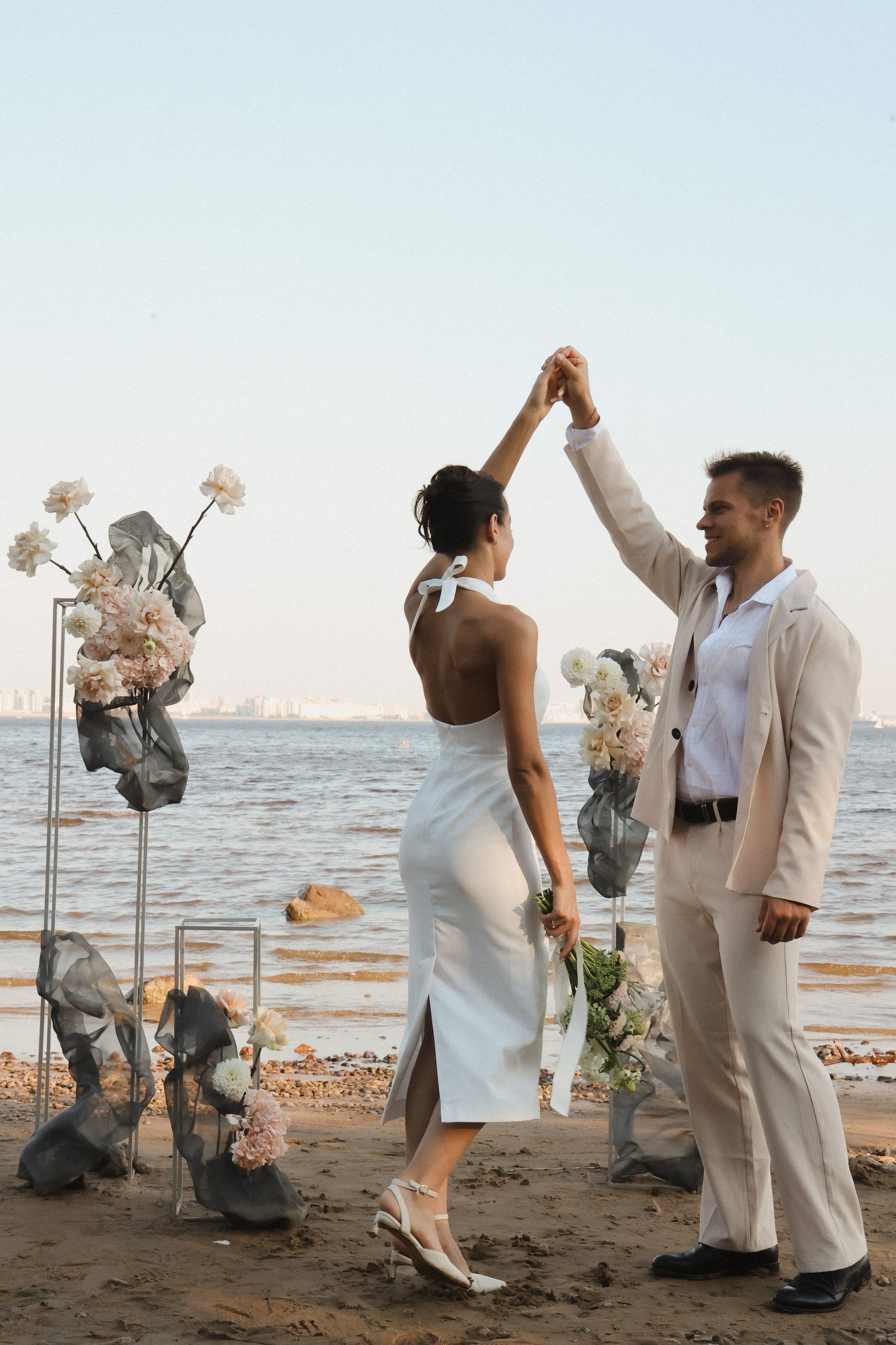Любовь на закате. Свадебный фотограф в Москве и Санкт- Петербурге Алина Сараева