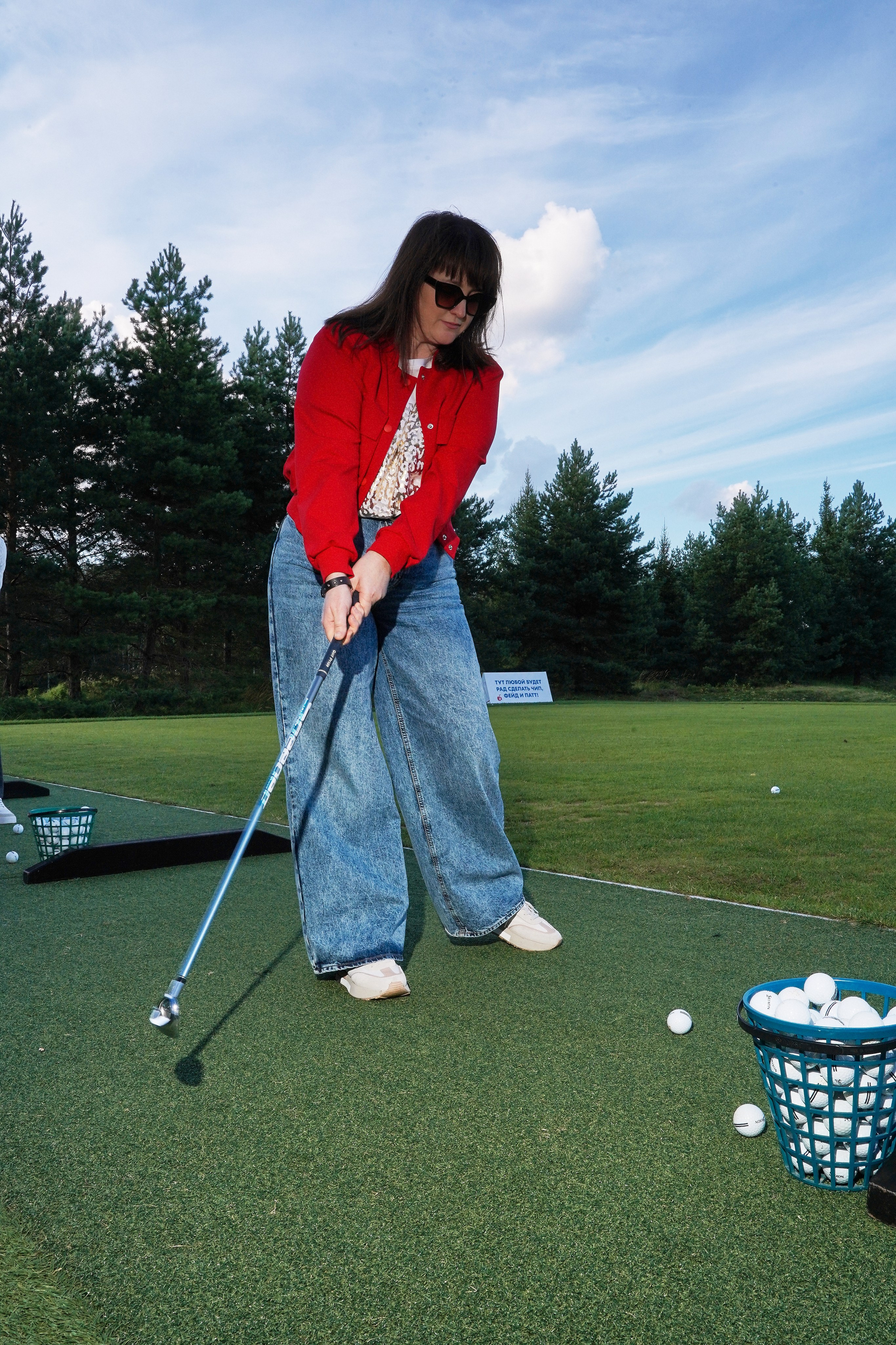 Гольф Пестово X OLIMBET. Фотограф