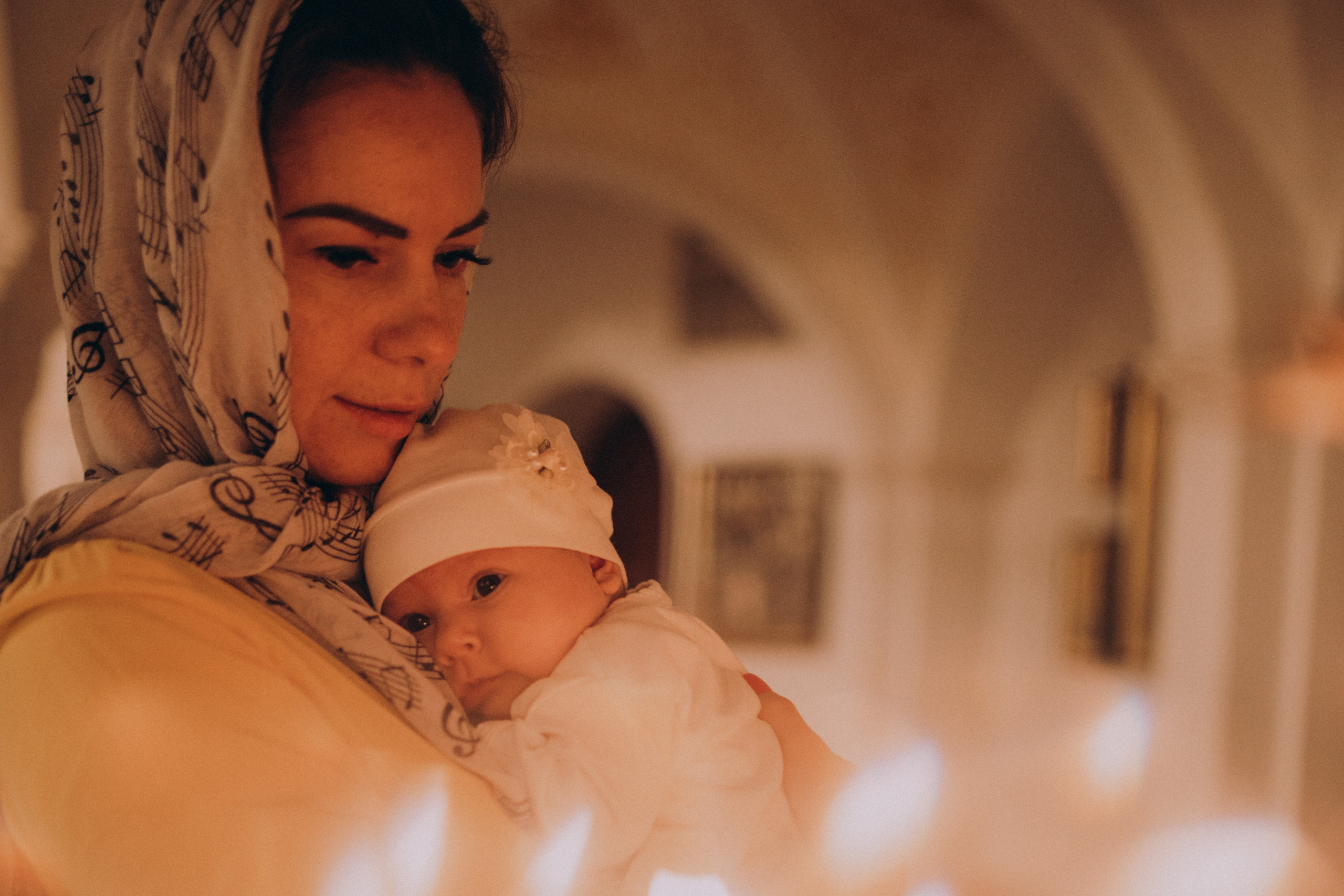 Крещение Мирославы. Семейный фотограф и фотограф на роды в Ростове-на-Дону Мухина Виктория