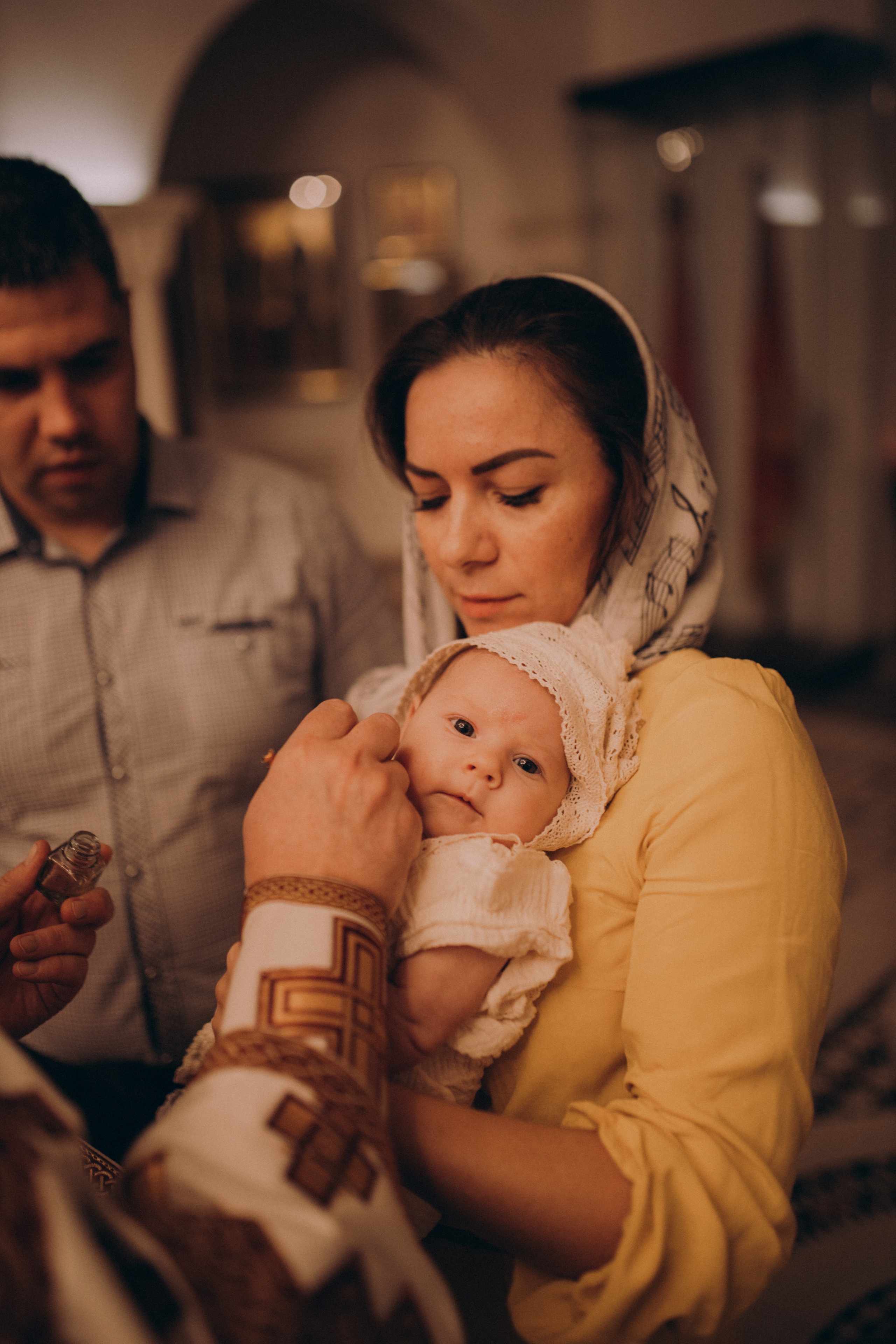 Крещение Мирославы. Семейный фотограф и фотограф на роды в Ростове-на-Дону Мухина Виктория