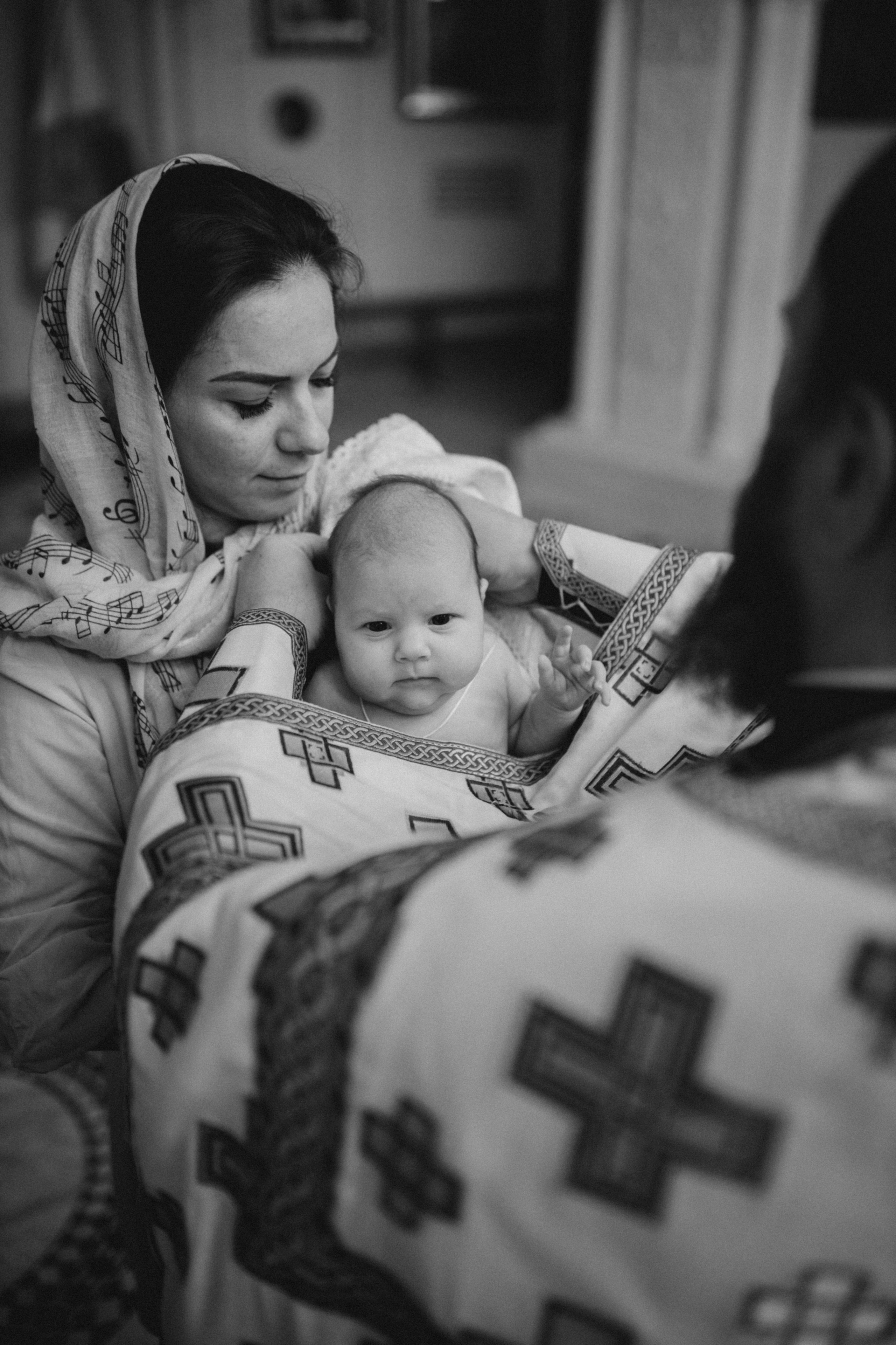 Крещение Мирославы. Семейный фотограф и фотограф на роды в Ростове-на-Дону Мухина Виктория