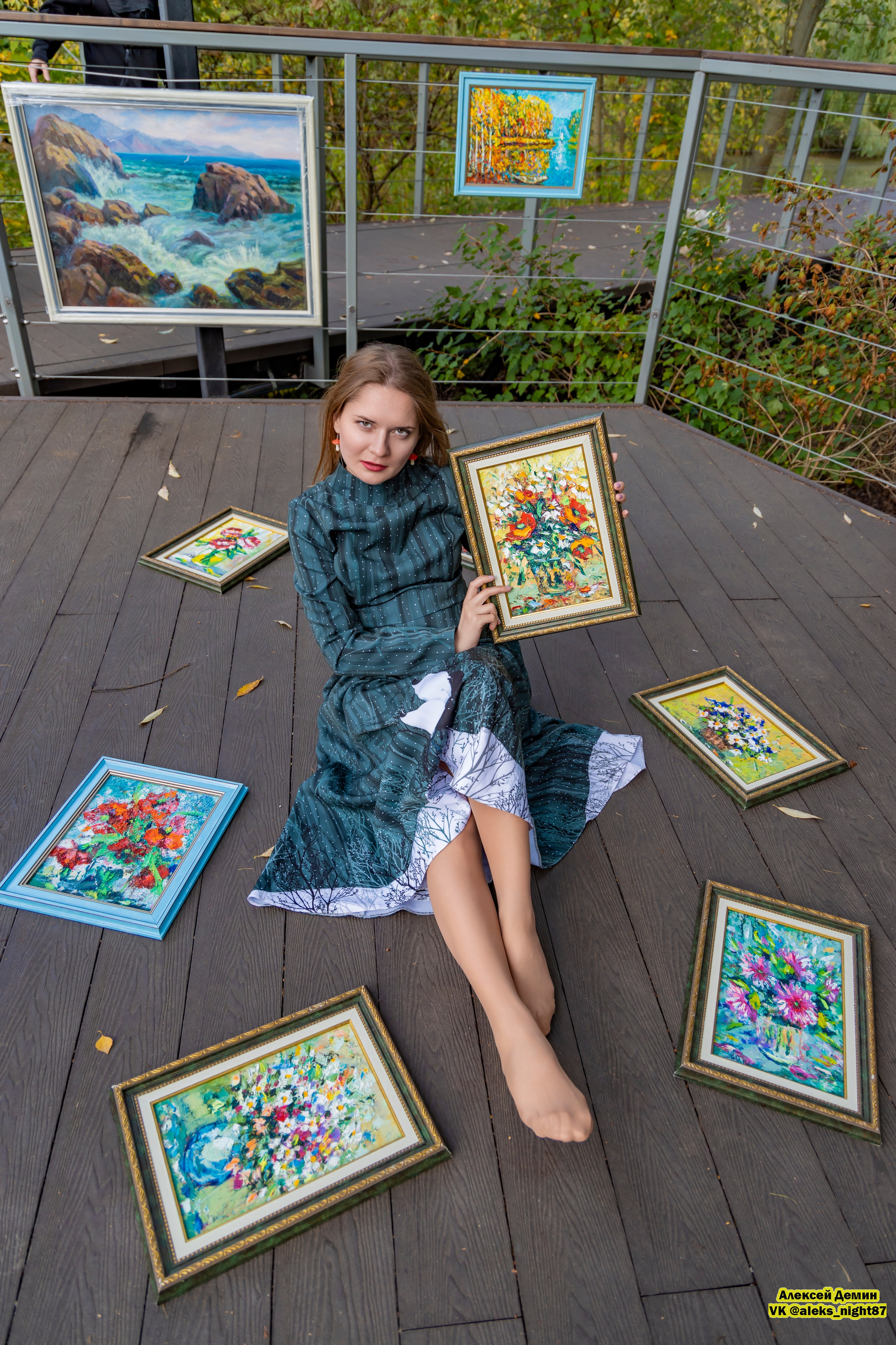 Наталья. Фотосессия в Покровское-Стрешнево. Репортажный, семейный и студийный фотограф в Москве Демин Алексей