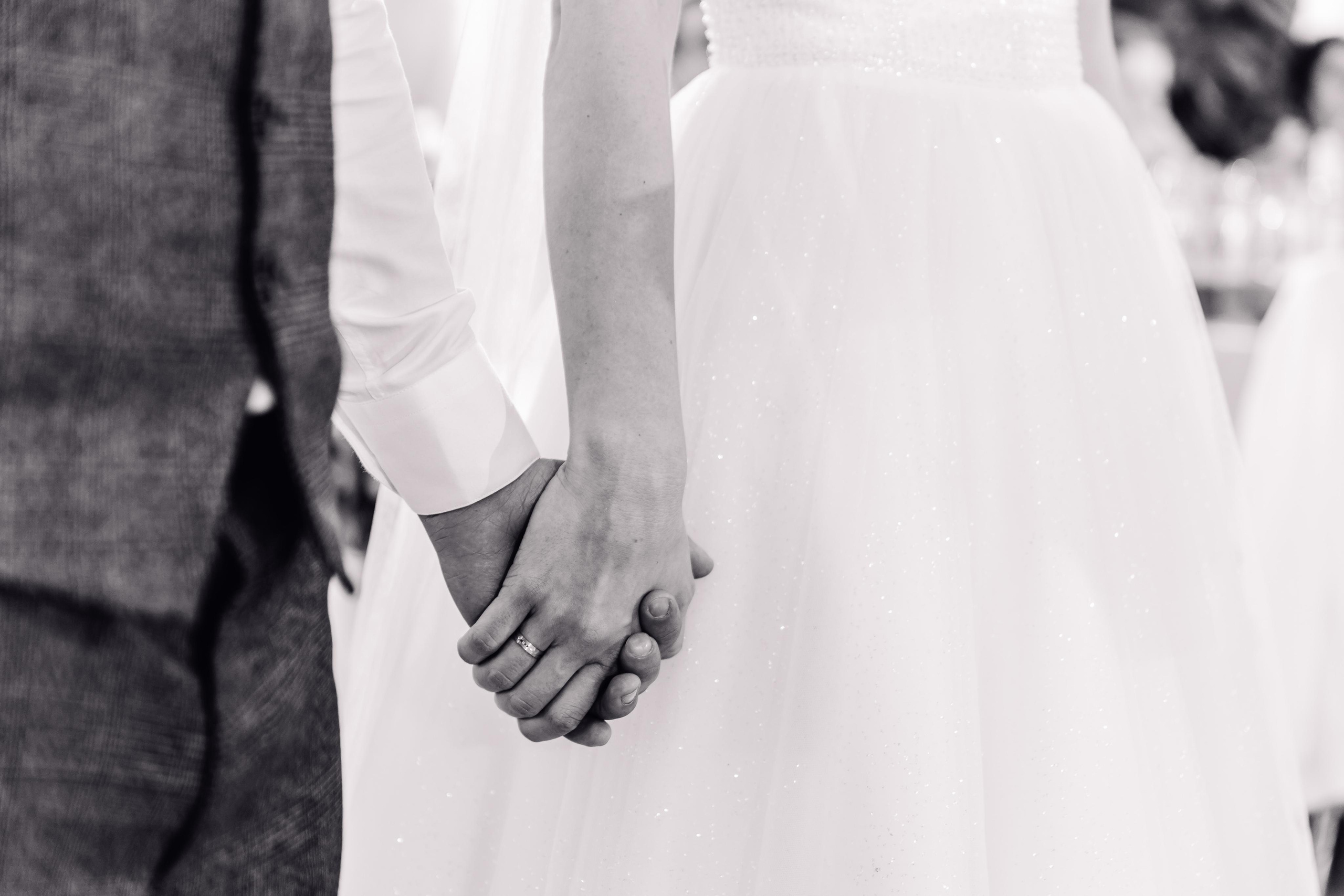 свадебная церемония, волнение на церемонии, жених и невеста, загс красноярск