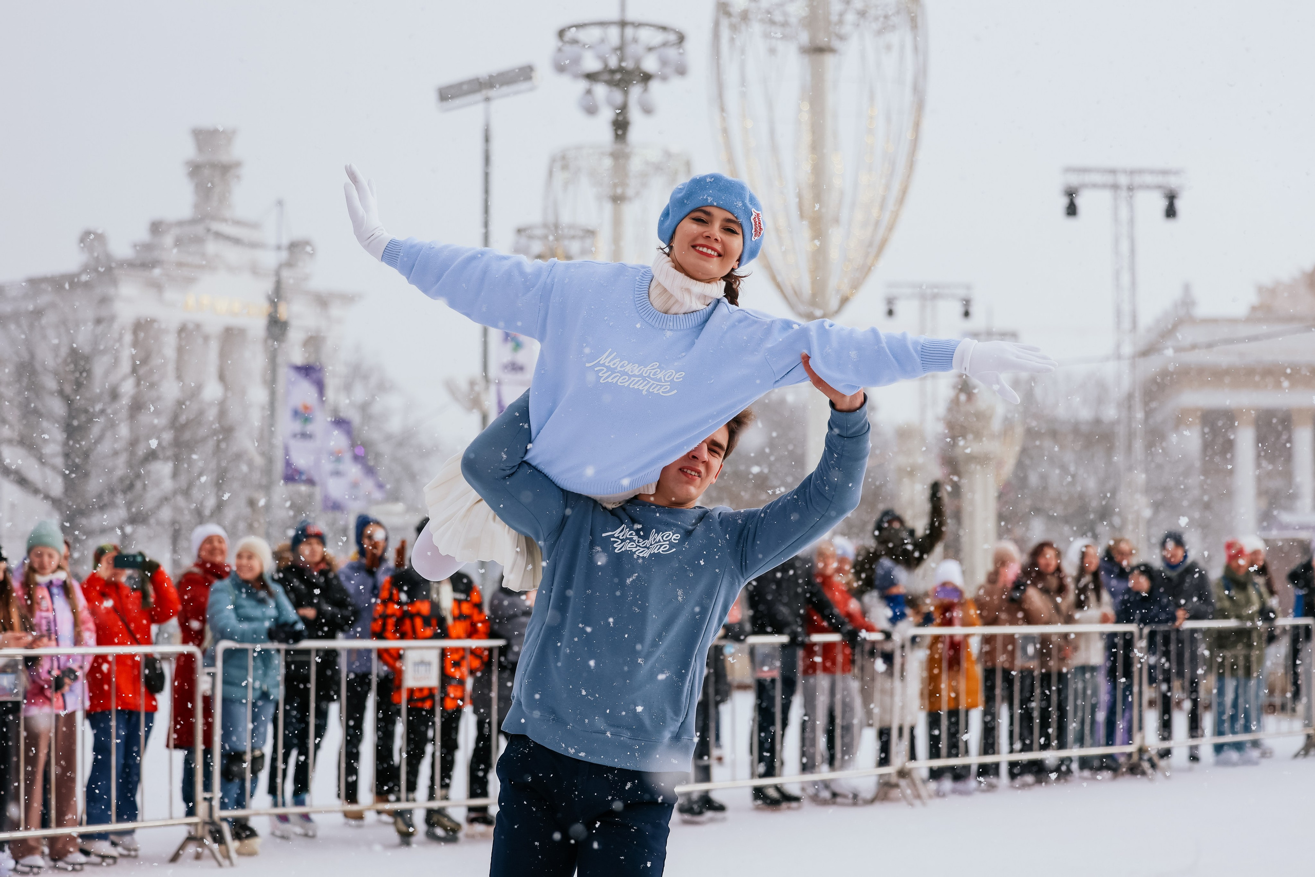 Ледовое шоу ВДНХ проект Московское чаепитие. Фотограф и видеограф Анна Домашенко