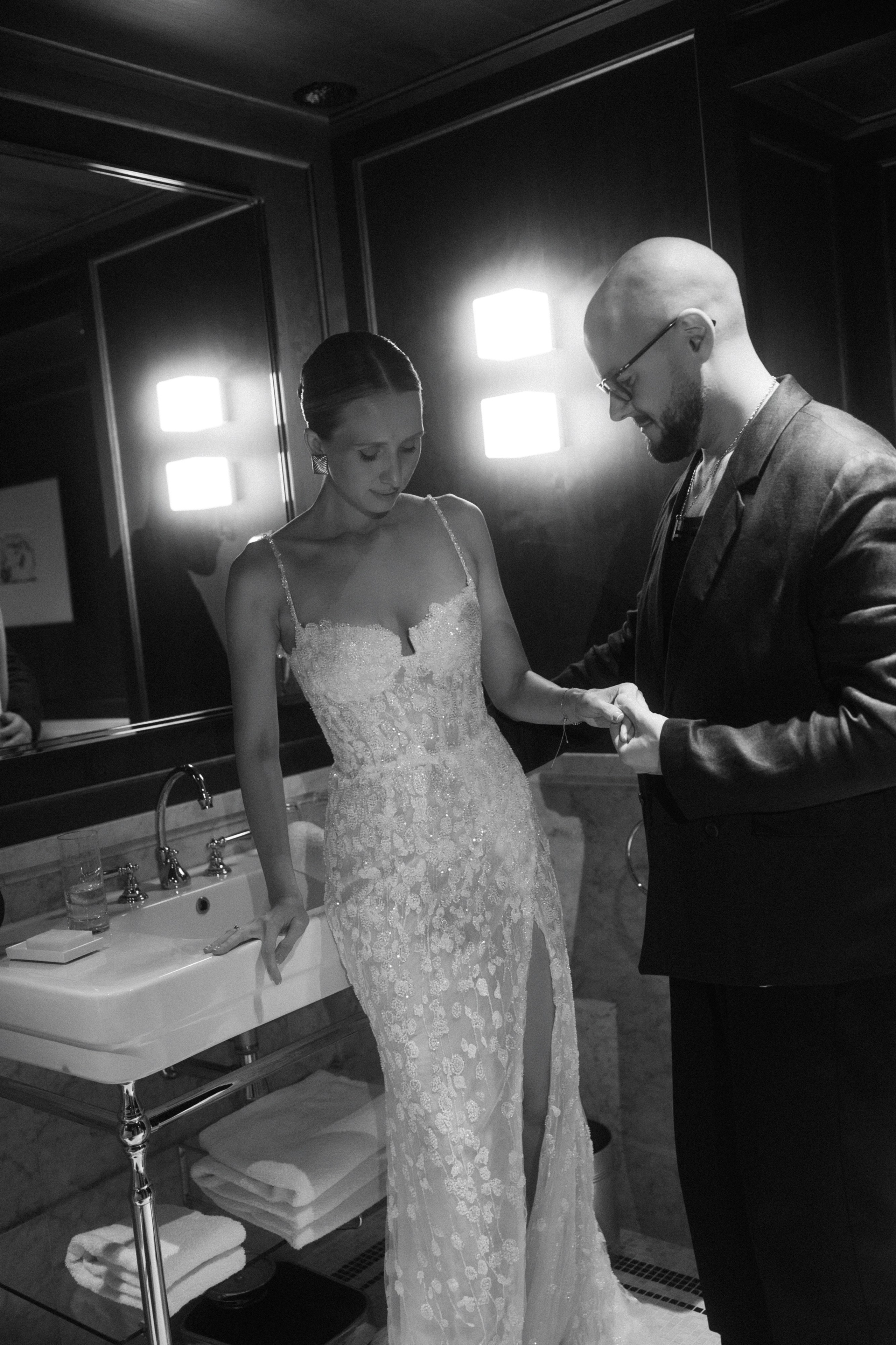 Paris, Hotel Balzac. Hochzeitsfotografin Galina Bikowez