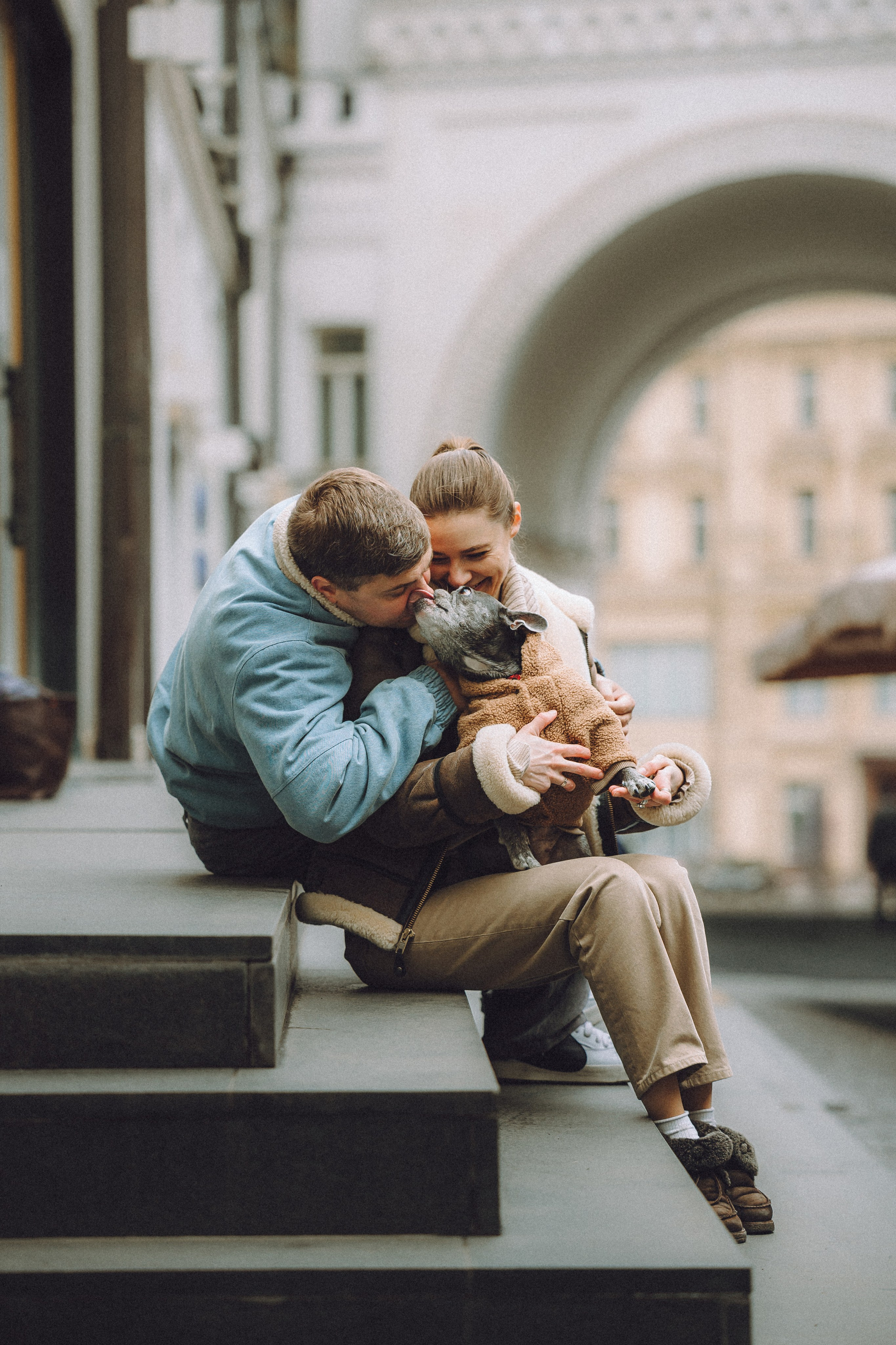 Юля, Вова и Моня