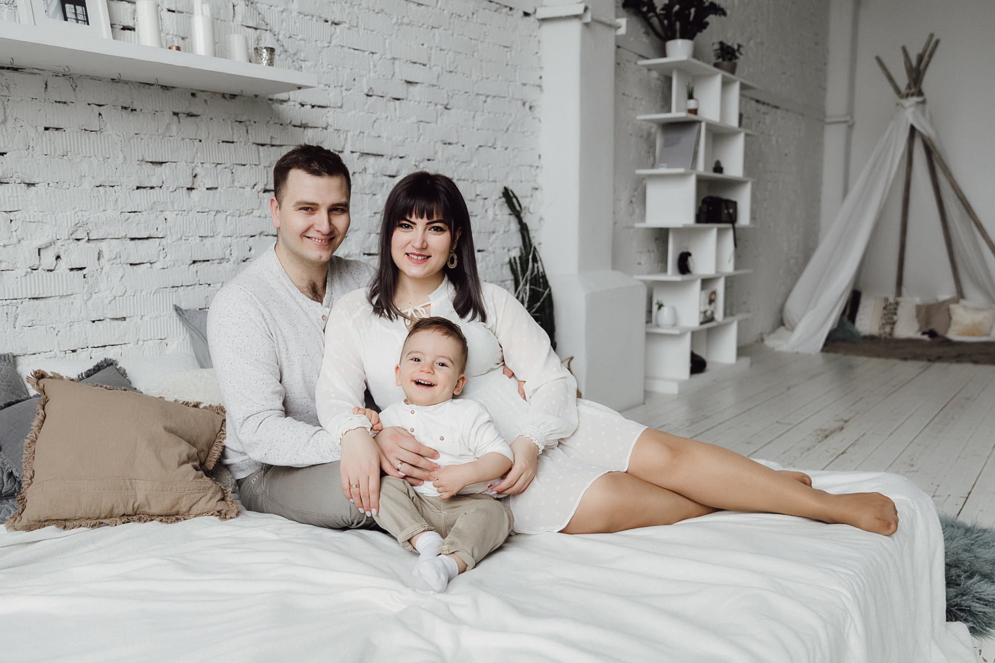 Валера, Ника и Маркус. Профессиональная фотосессия в Москве и Московской области