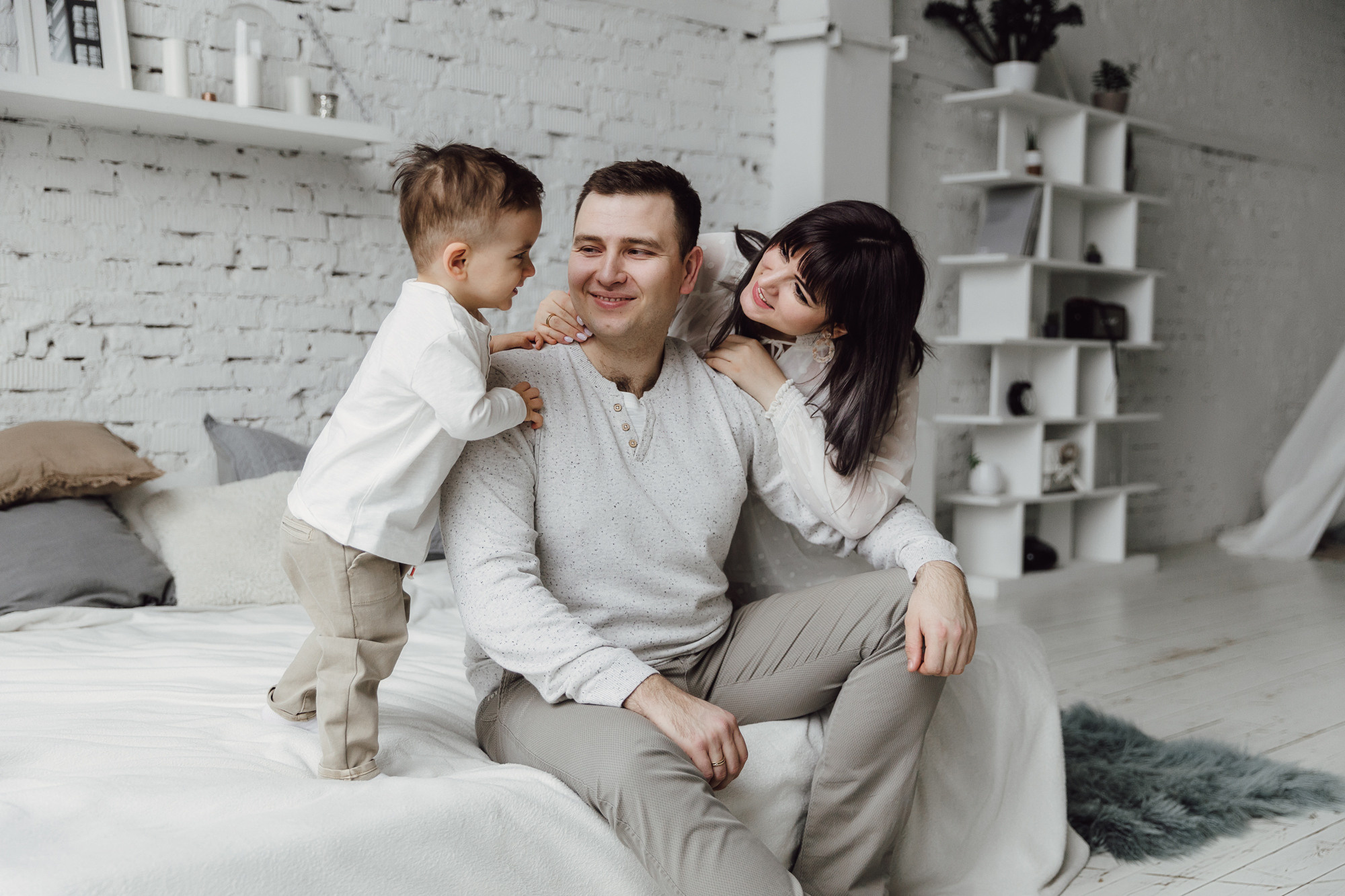 Валера, Ника и Маркус. Профессиональная фотосессия в Москве и Московской области