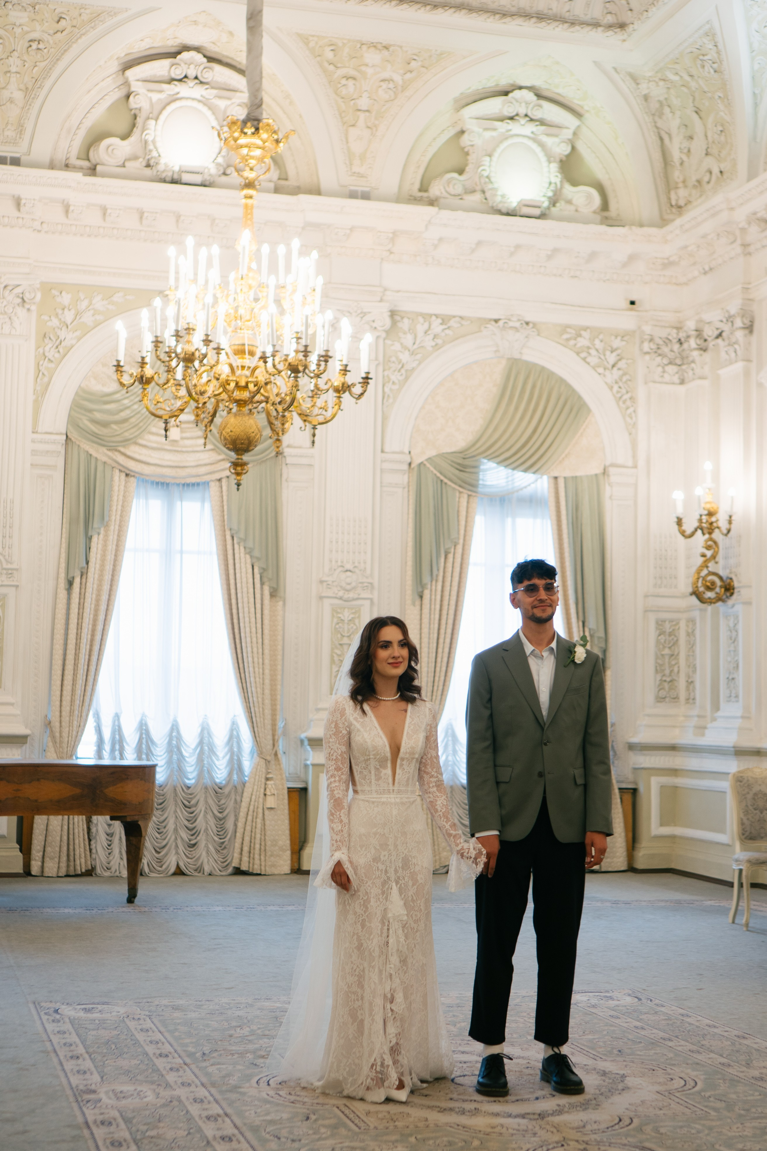 СВАДЕБНАЯ СЬЕМКА В ПЕРВОМ ДВОРЦЕ БРАКОСОЧЕТАНИЯ. Профессиональный фотограф, Санкт-Петербург — Виктория Богомолова