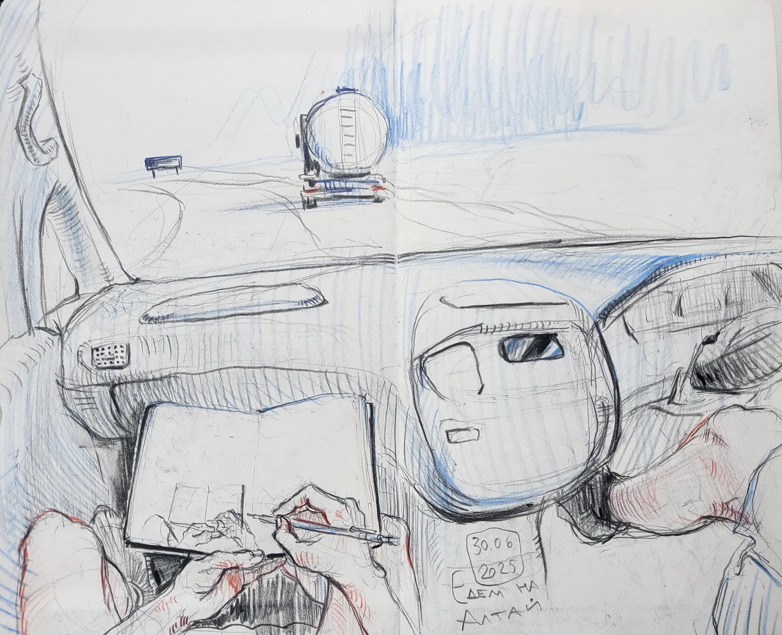 Quick Sketches. Alexander Manaenkov | Watercolor Artist from Siberia