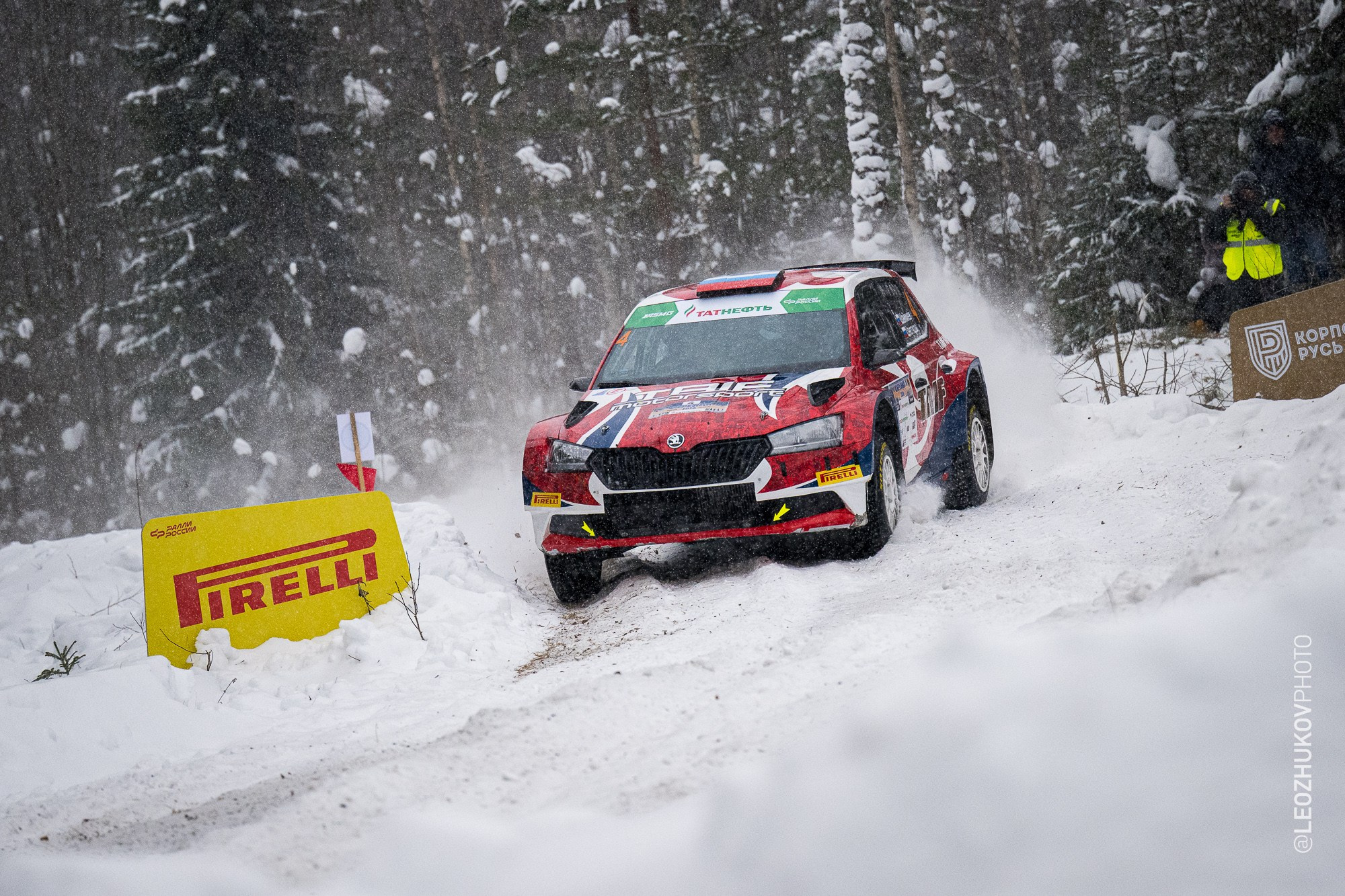 Rally Karelia 2026. Sports photographer Leonid Zhukov