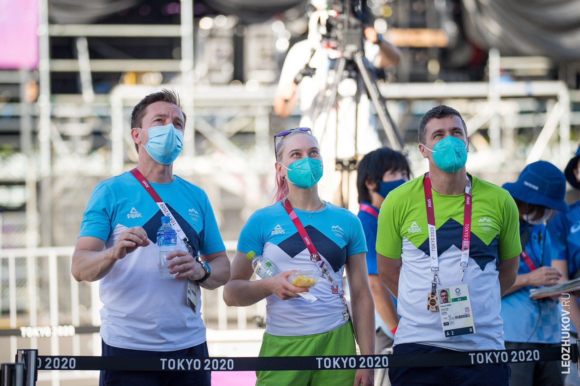 Tokyo-2020 Olympic games. Sports photographer Leonid Zhukov