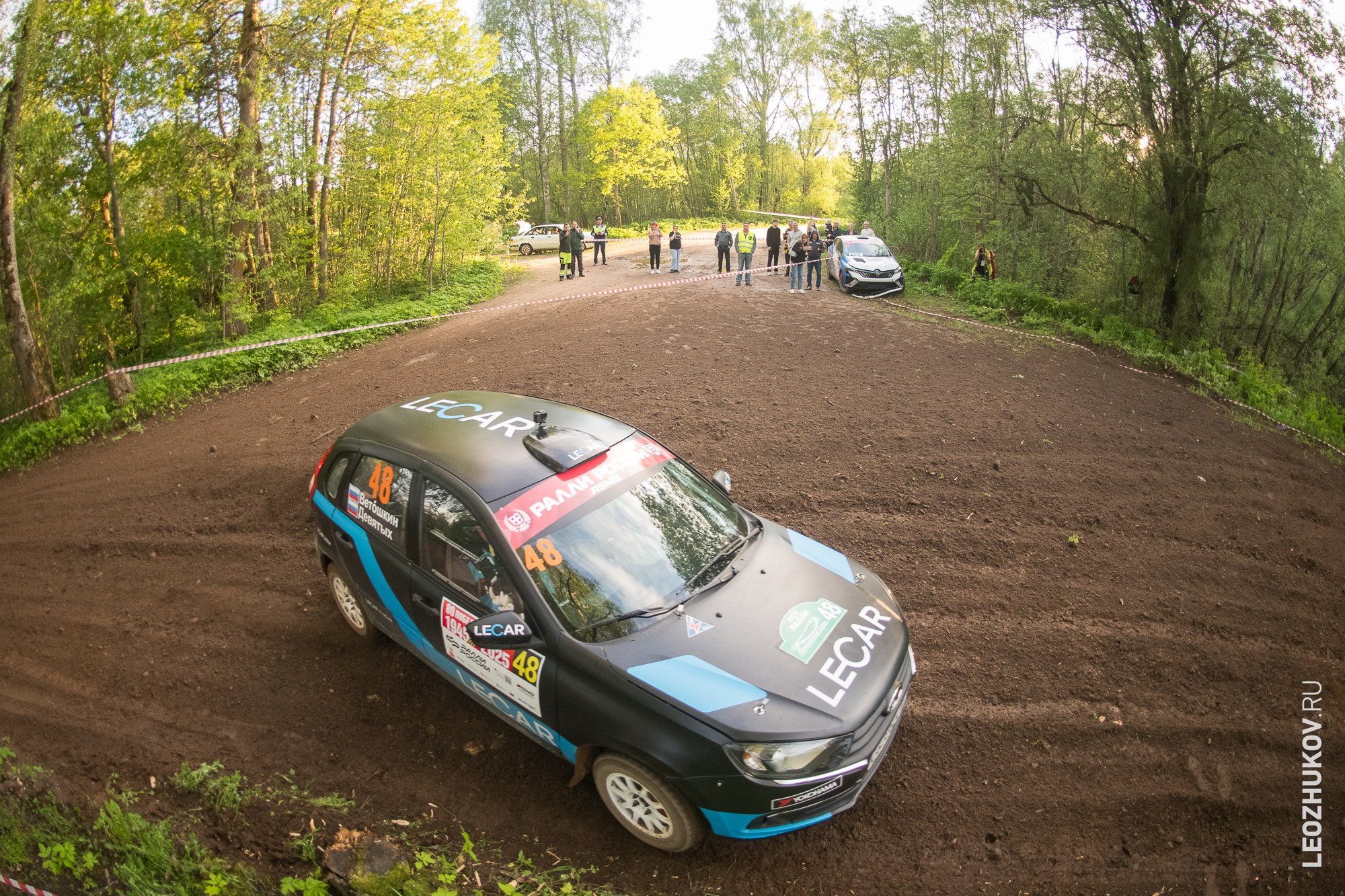Rally Pushkinskie gory 2025. Sports photographer Leonid Zhukov