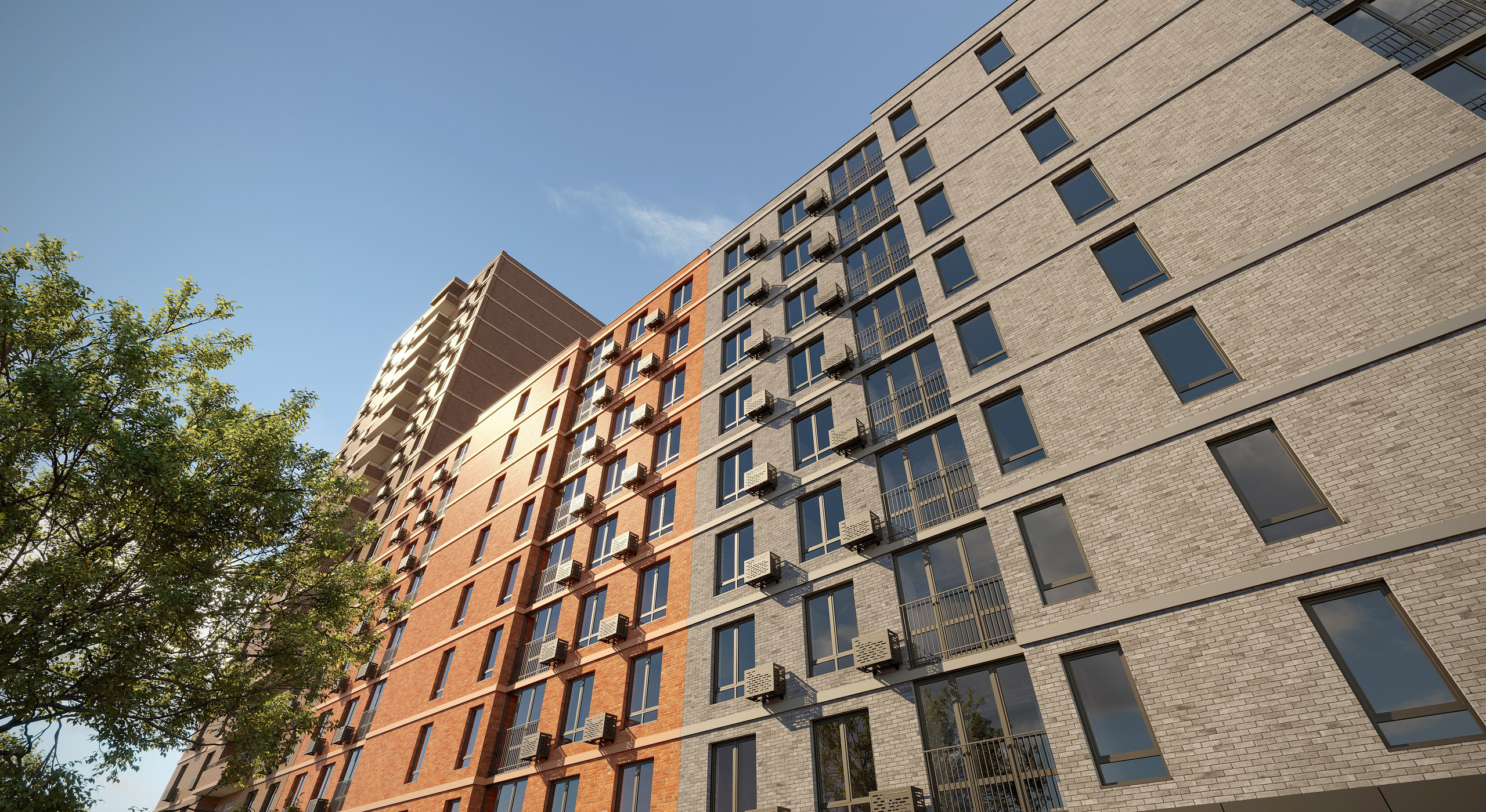 Жилой комплекс в Краснодаре — визуализация современной архитектуры. 3Д Визуализация Интерьера и Архитектуры