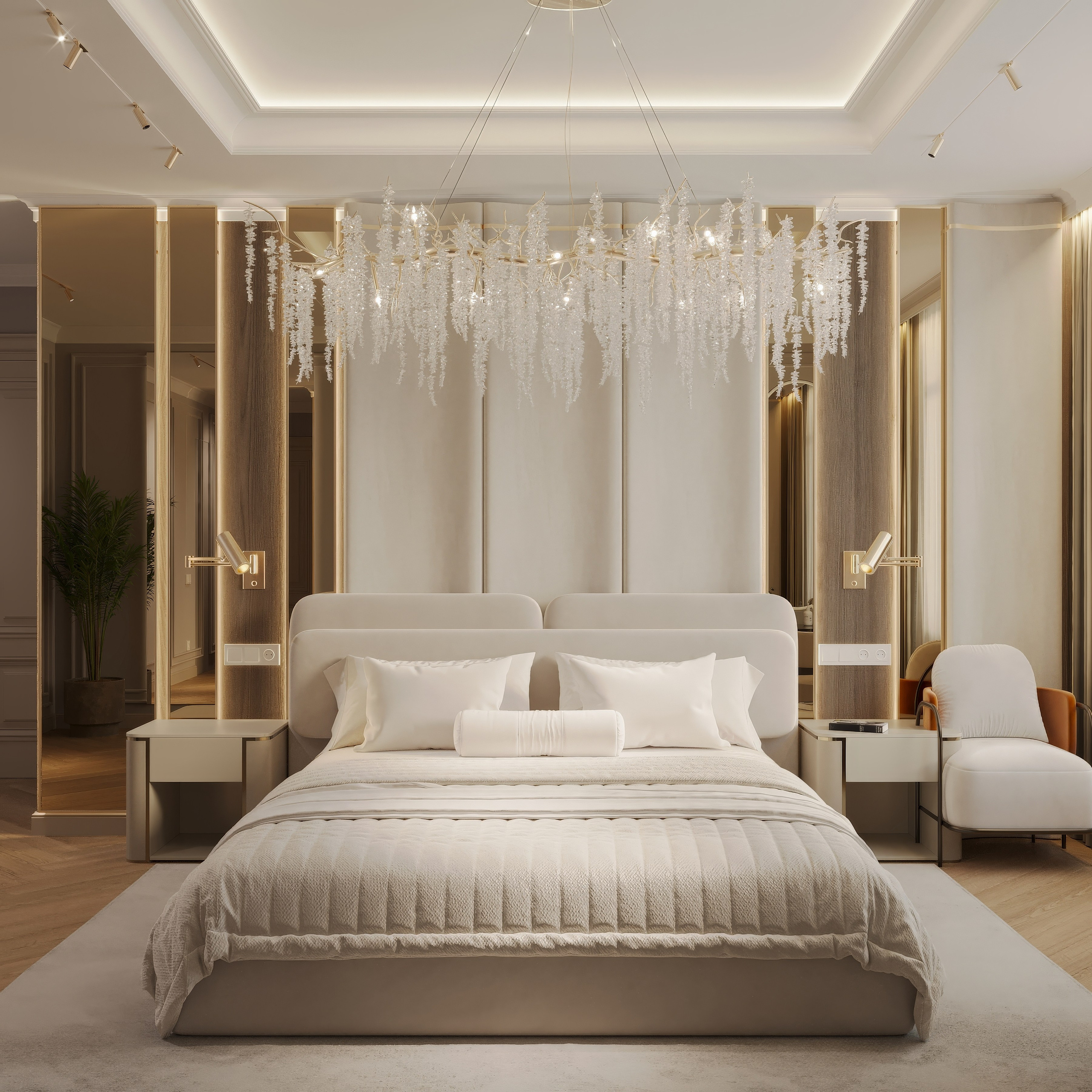 Главный вид спальни