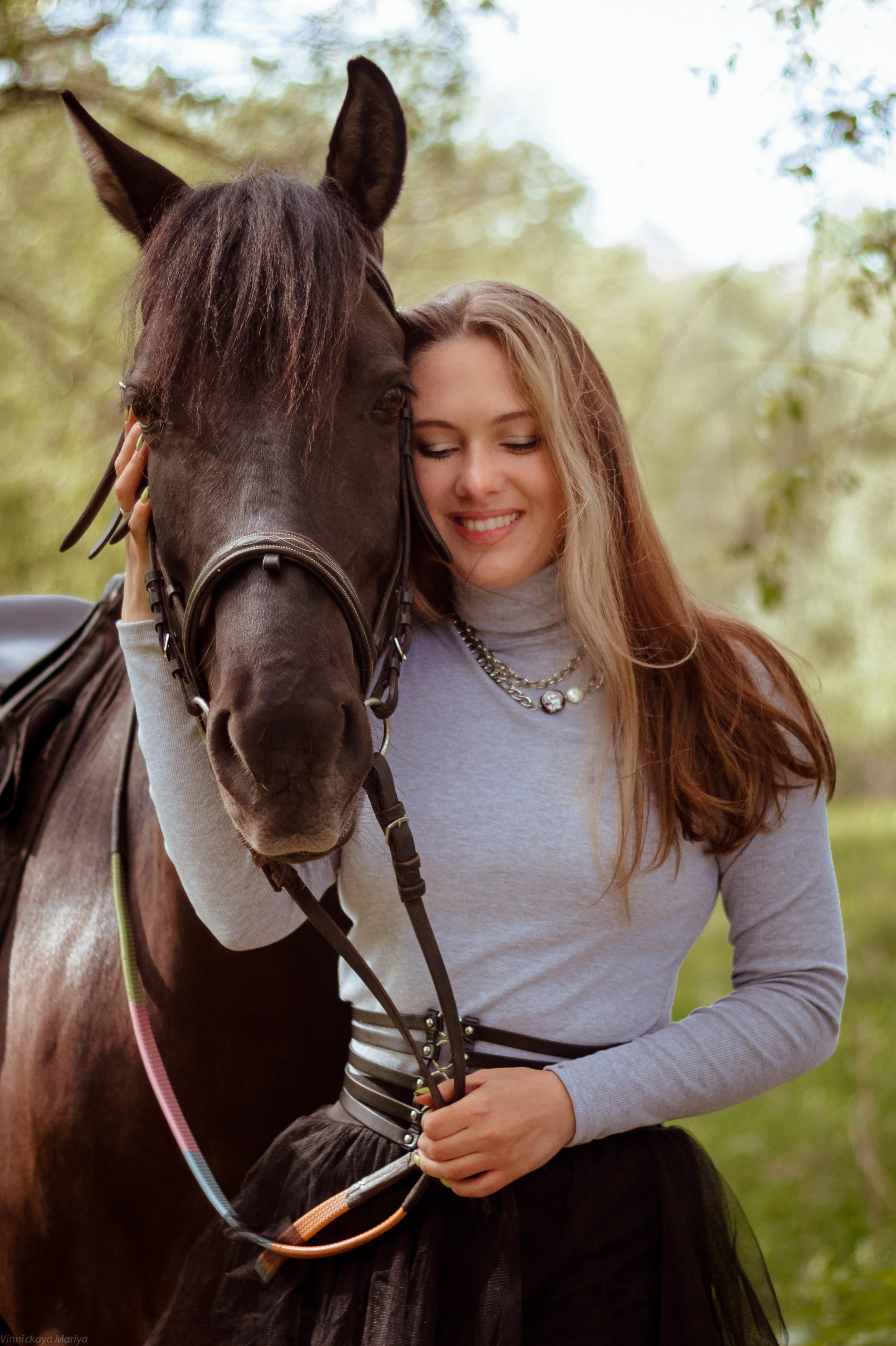 Алина и Мышка. Фотограф Мария Винницкая