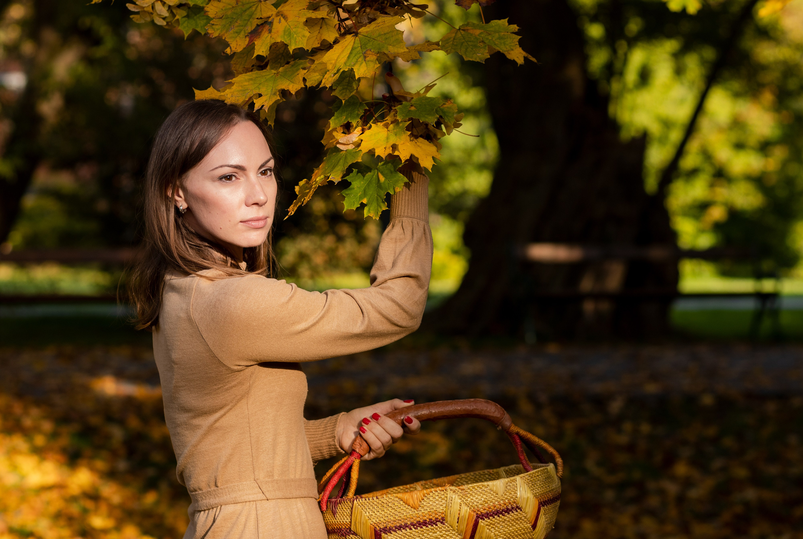 Осенняя прогулка. Портретная и индивидуальная фотосъёмка в Граце и Тюмени