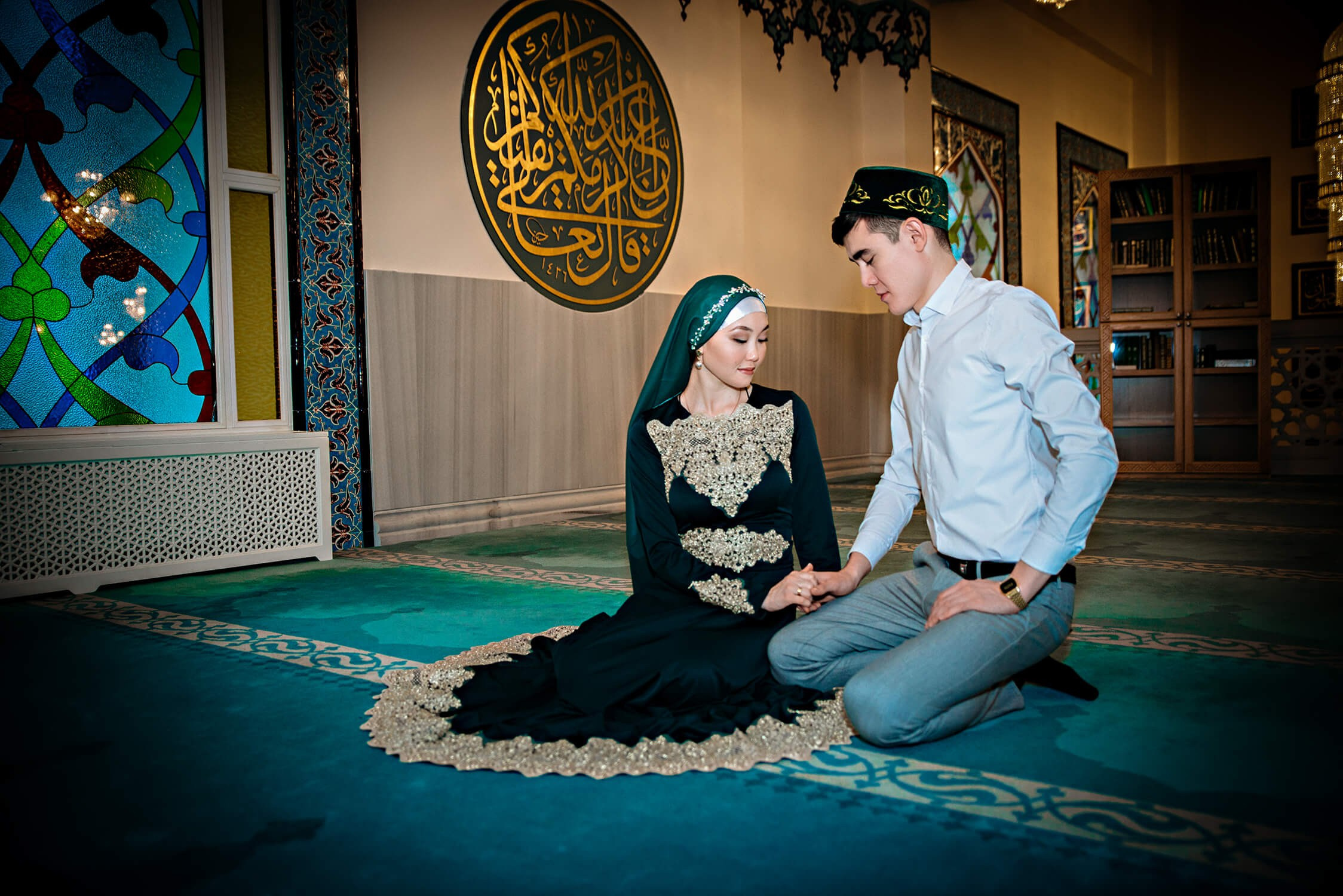 Никах Рената и Анжелы. Стилист, видеограф, фотограф на никах и свадьбу в Москве, Лейла Влад nikahmsk