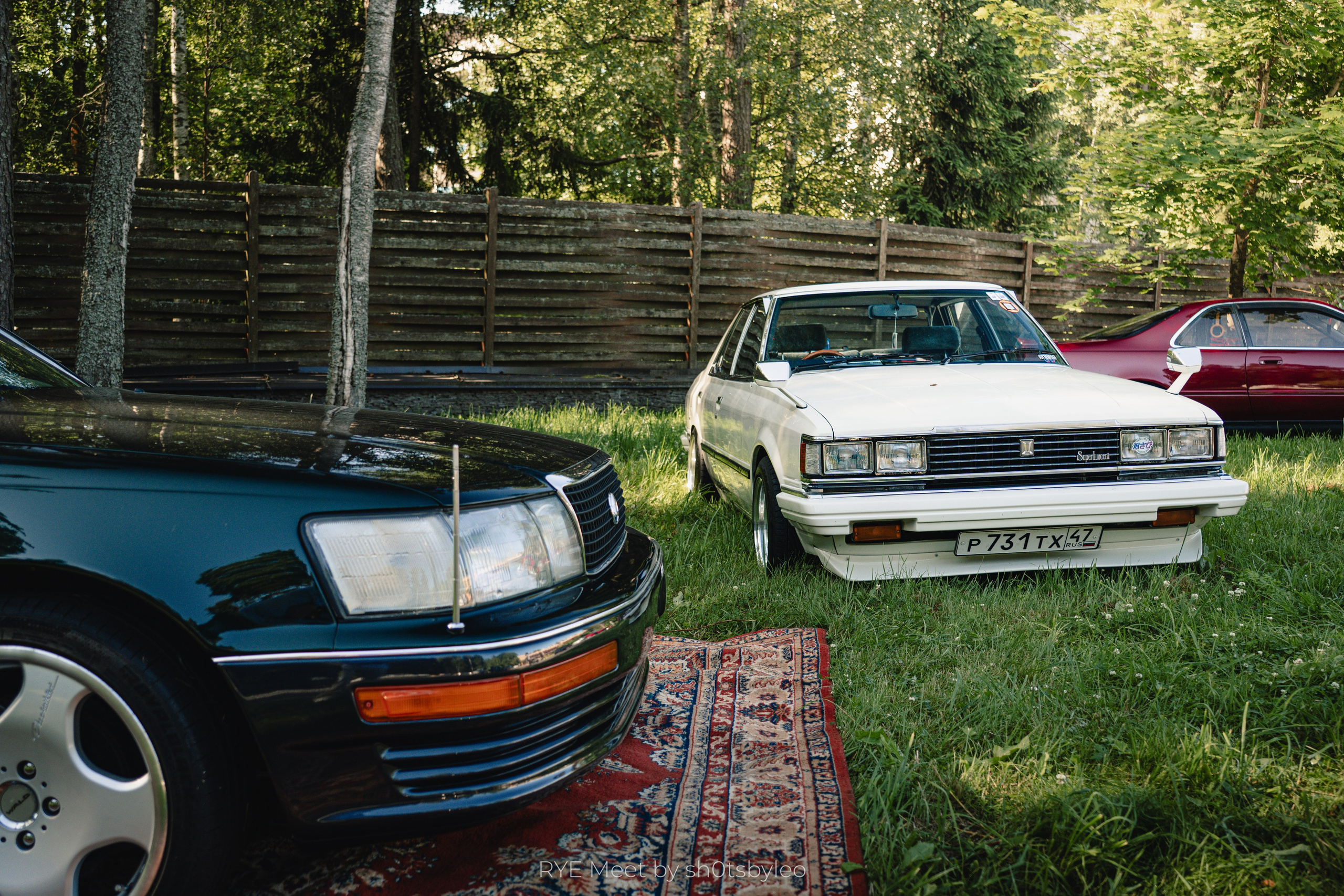 Масштабный летний фестиваль RYE Meet — встреча клуба любителей автомобилей старше 25-лет. Автомобильный фотограф Антон Цырулев