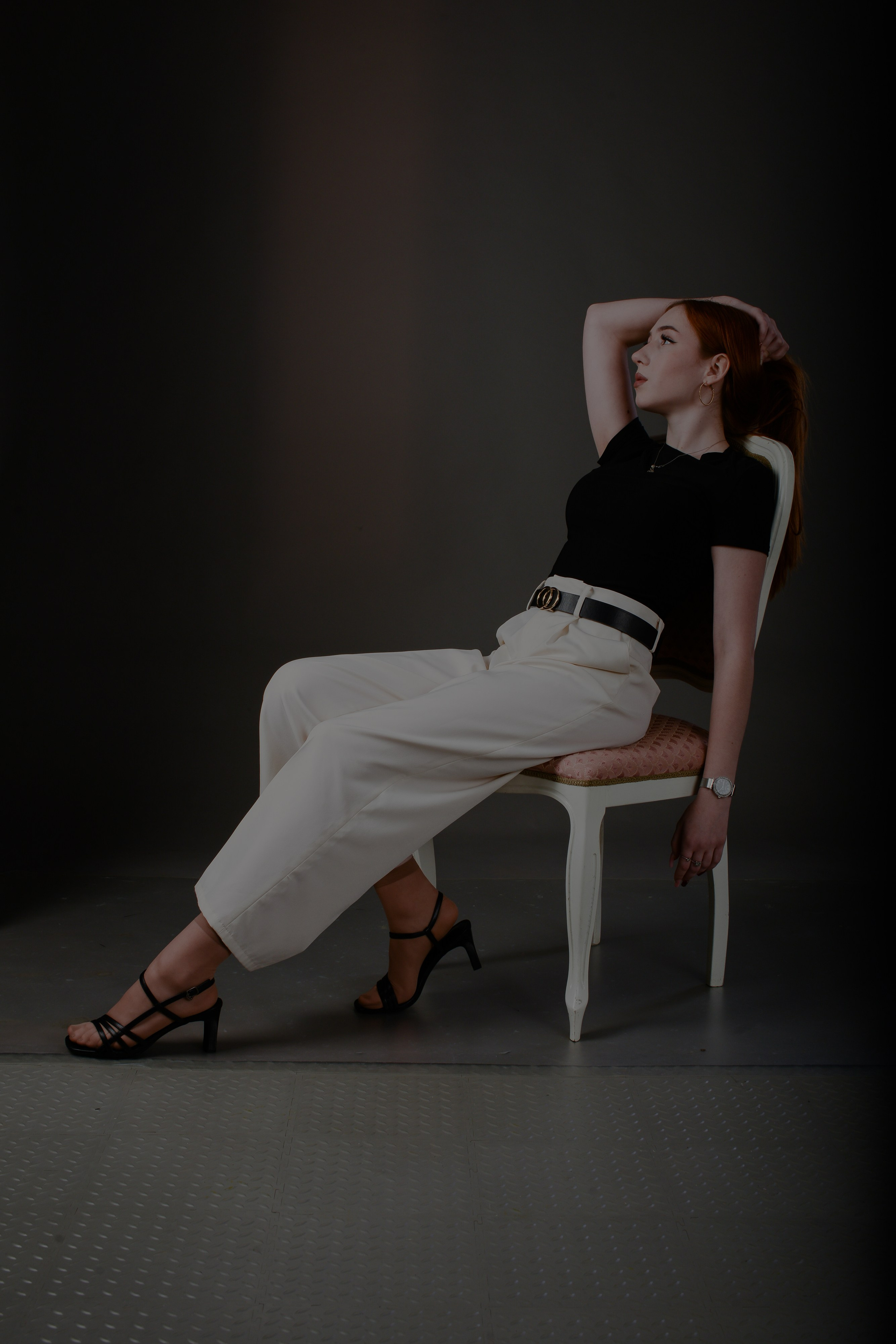 Фотосессия девушки в фотостудии «Light & Soul» I Нижний Новгород. Кадры с фотосессии очаровательной Анастасии И 009