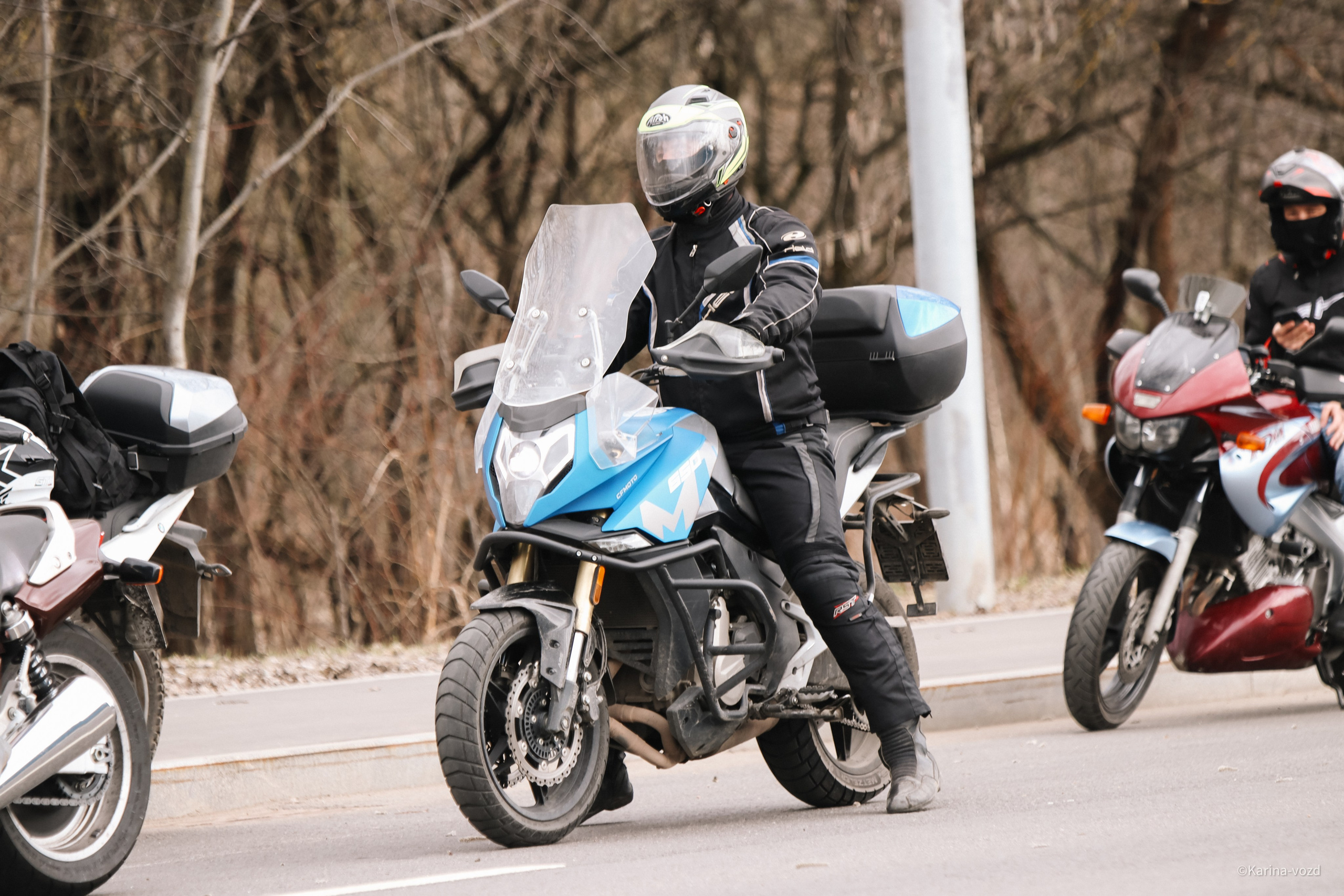 Открытие мотосезона 2025 Зеленоград. Репортажный фотограф в Москве и Зеленограде Karina-vozd