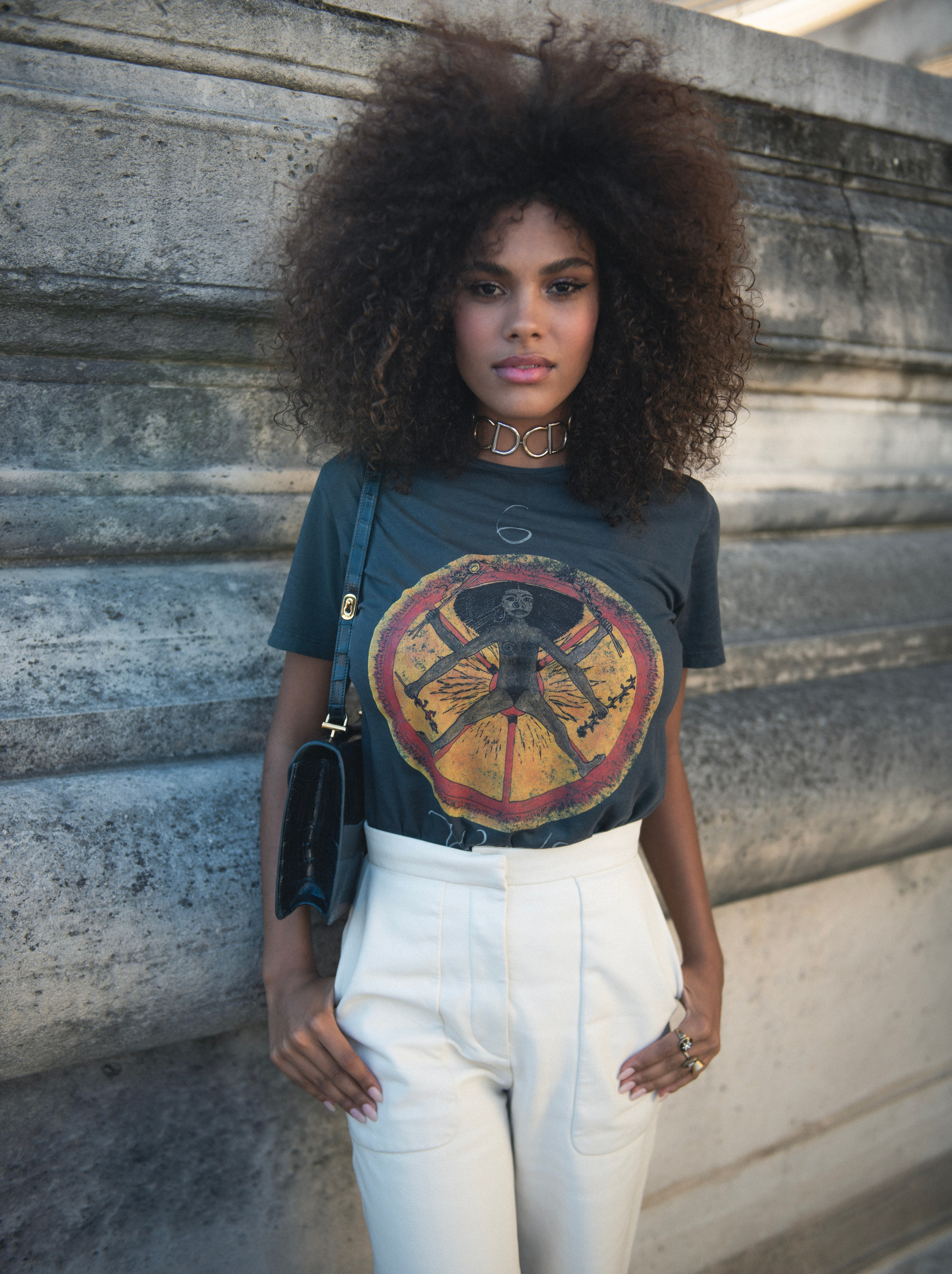 TINA KUNAKEY/ DIOR for ELLE