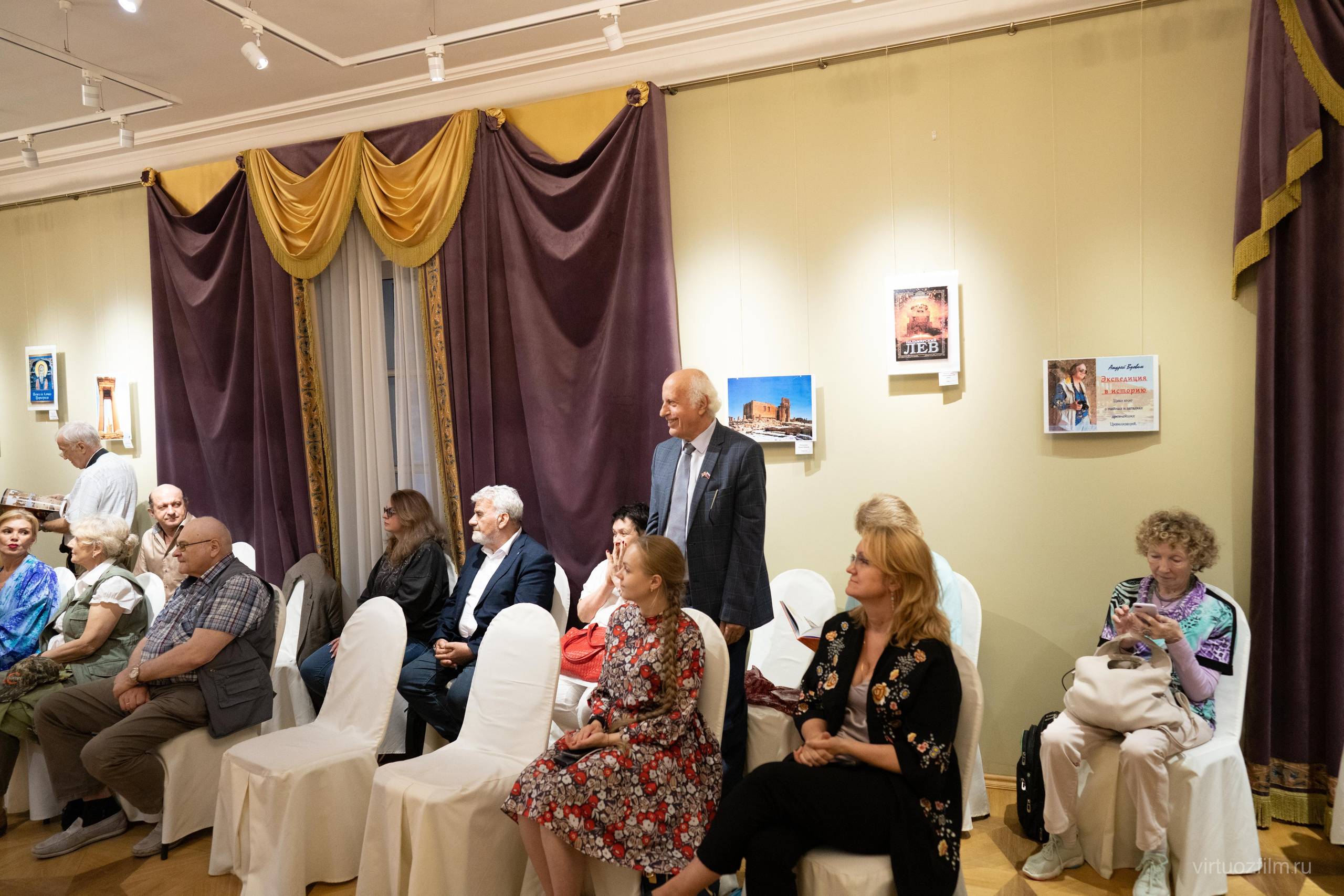 Встреча с писателем и путешественником Андрэ Ролланом