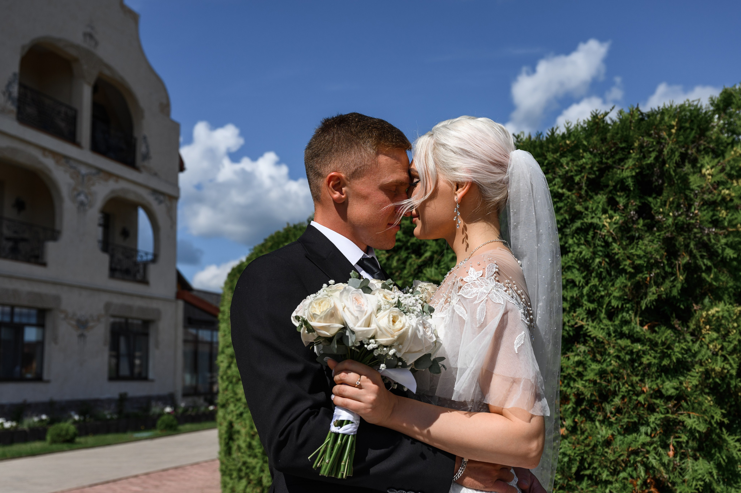 Свадебная фотосессия гостиничный комплекс Бережки Холл. Свадебный фотограф Москва Юрий Кульман