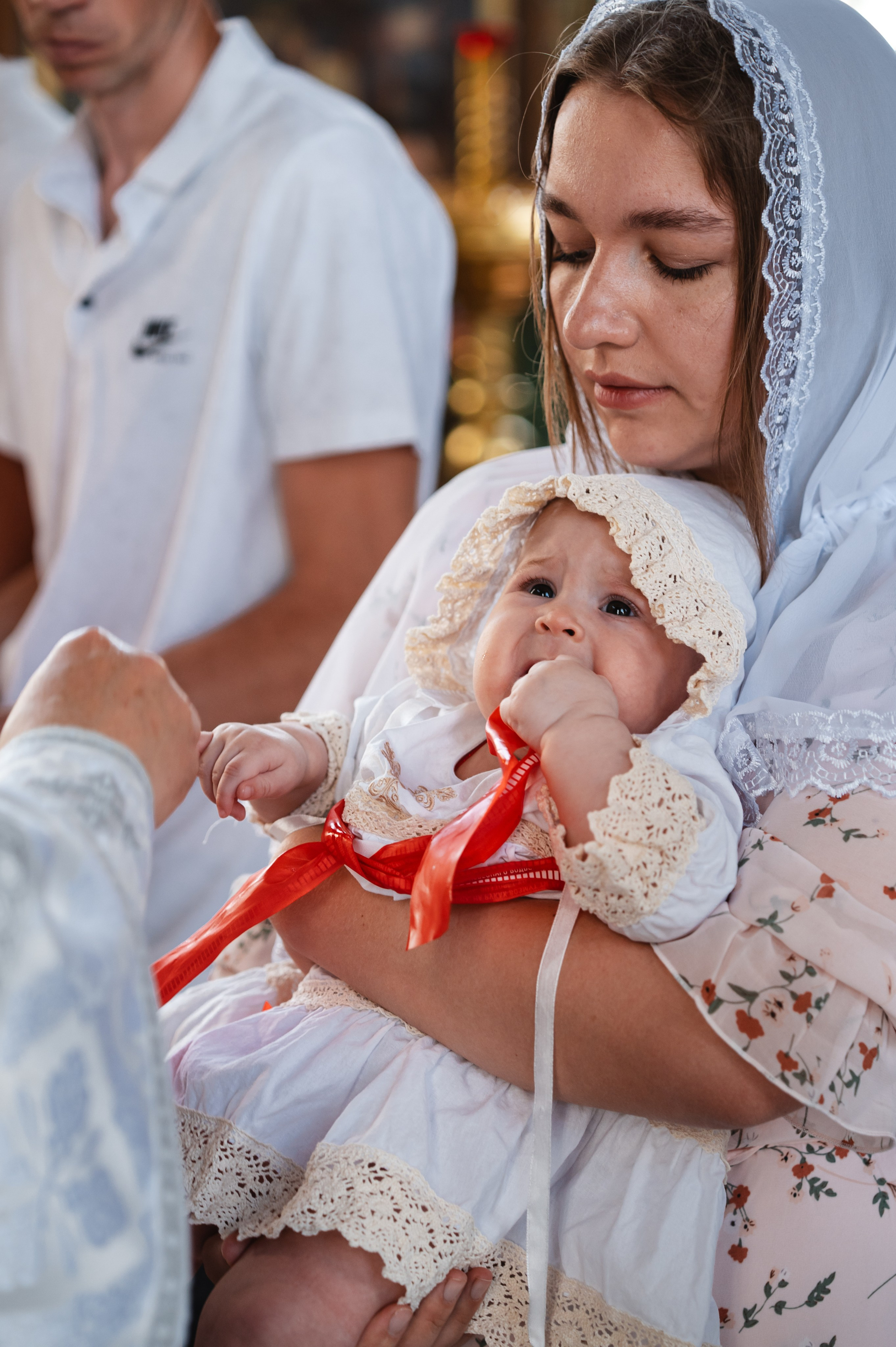 Таинство Крещения Дарьи (Храм Преполовения Пятидесятницы). Фотограф Ярута Оксана / Ростов-на-Дону