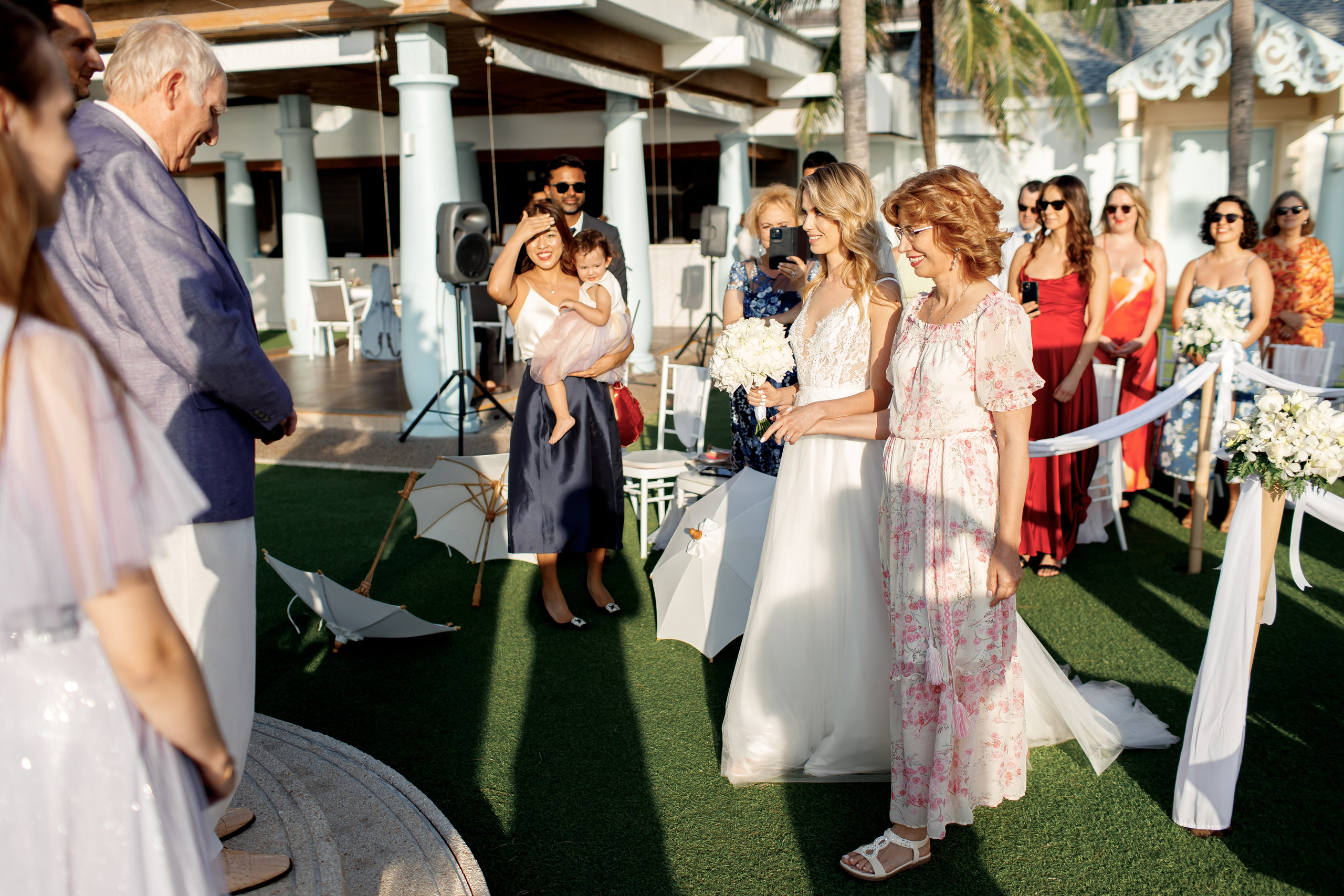 Свадьба в отеле Кататани остров Пхукет. Фотограф на Пхукете в Таиланде