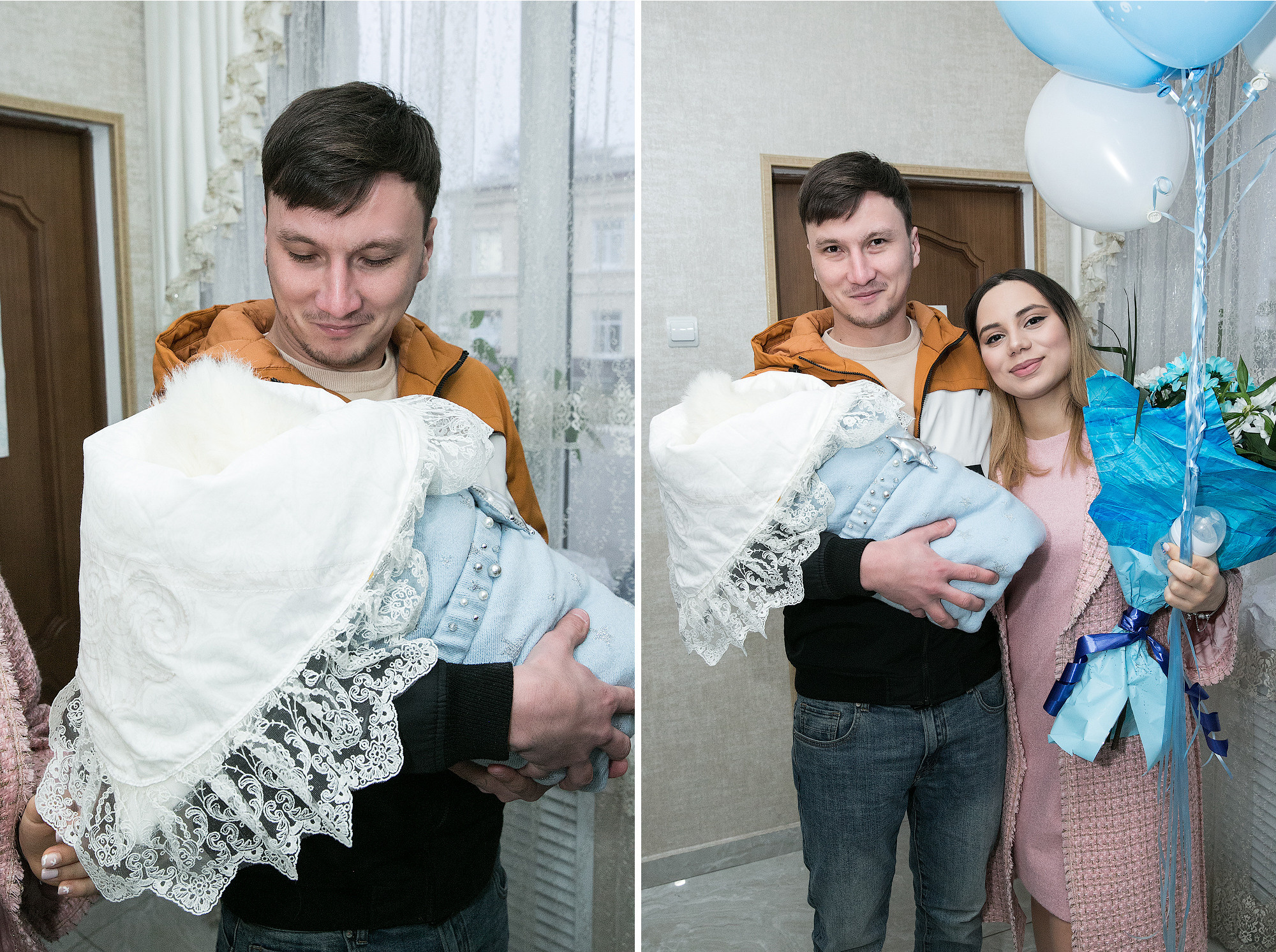 Выписка из роддома. Свадебный и семейный фотограф из Ессентуков Выприцкий Роман