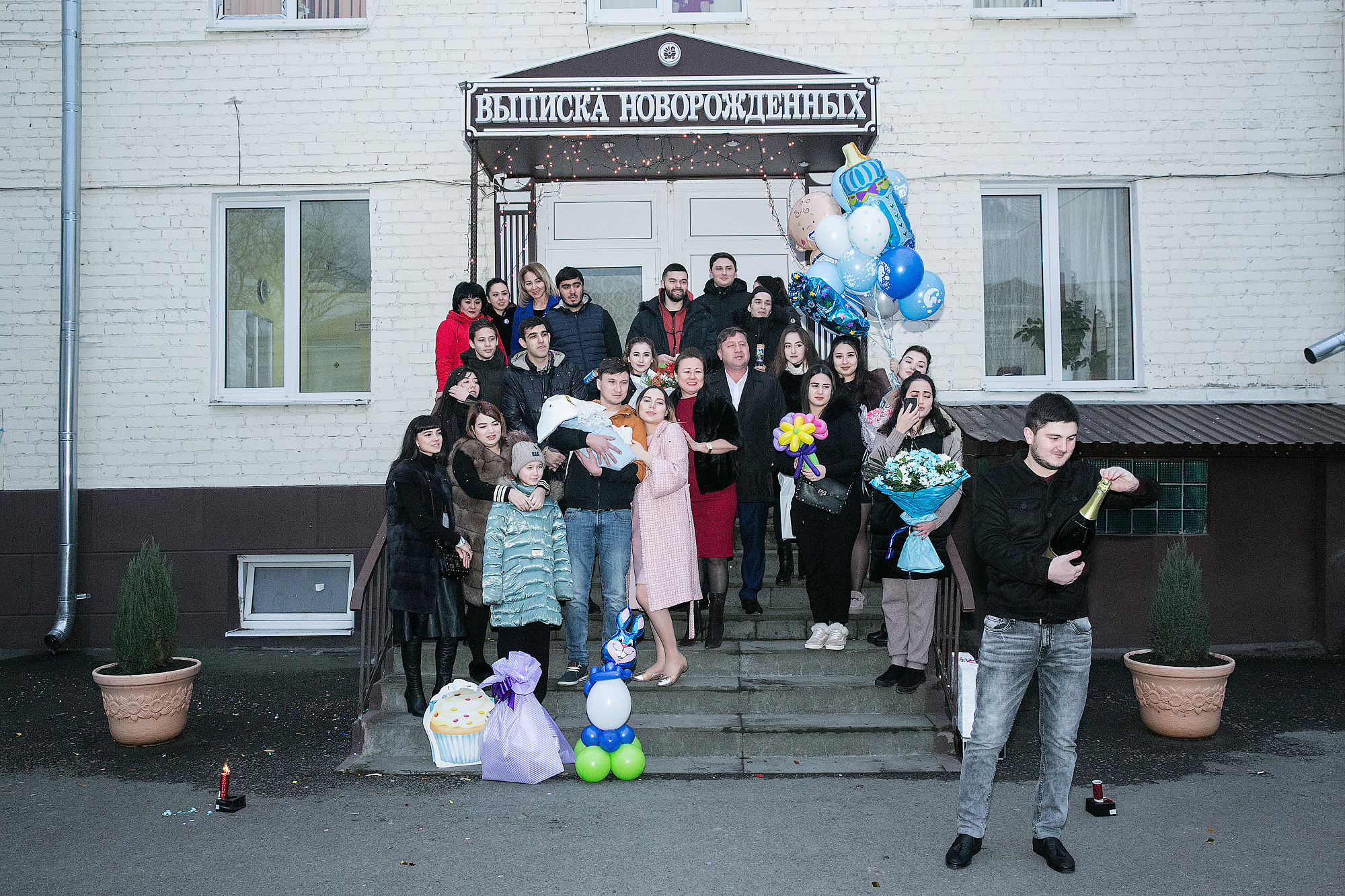 Выписка из роддома. Свадебный и семейный фотограф из Ессентуков Выприцкий Роман