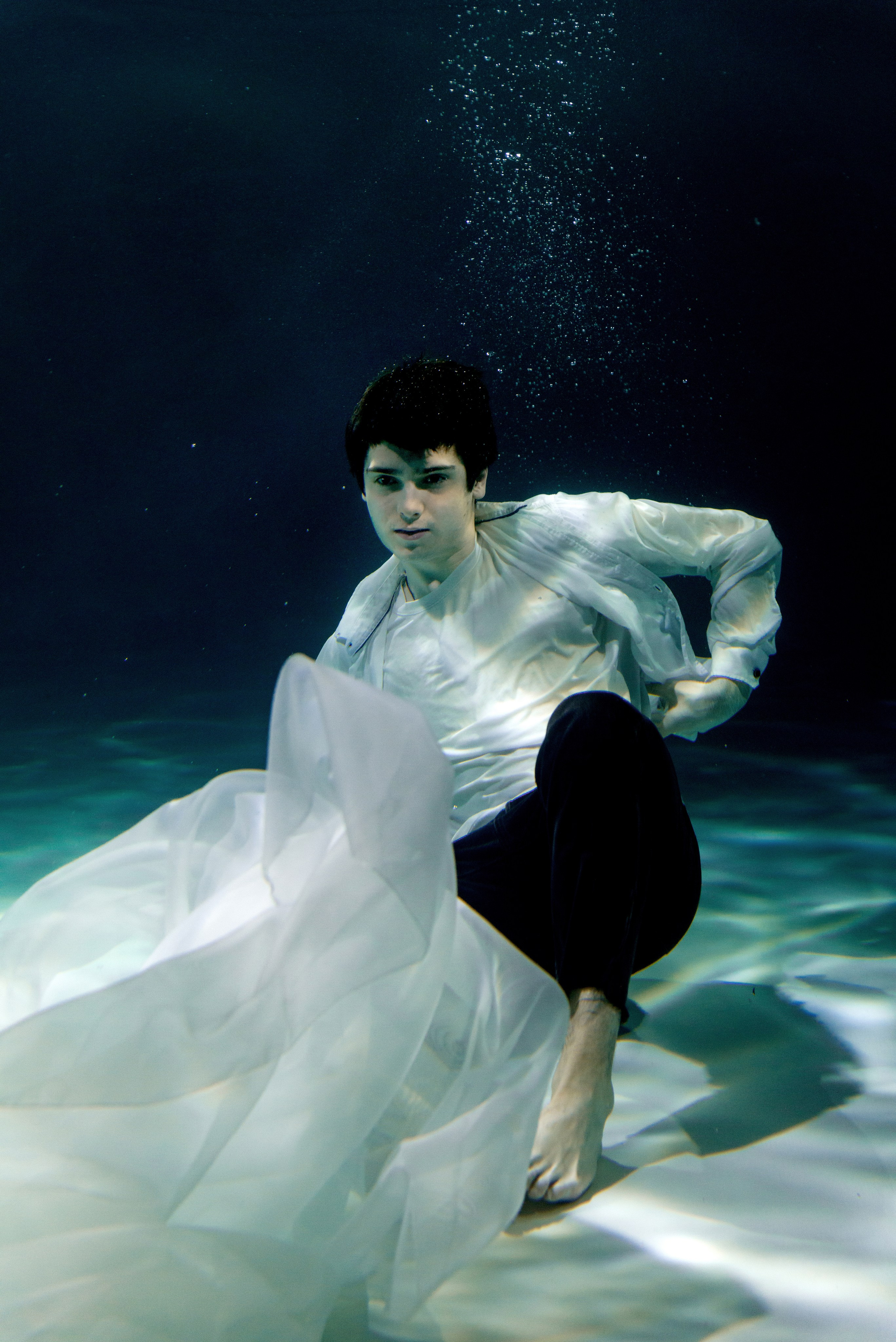 Под водой. Фотограф и дизайнер в Москве Екатерина Лобачева