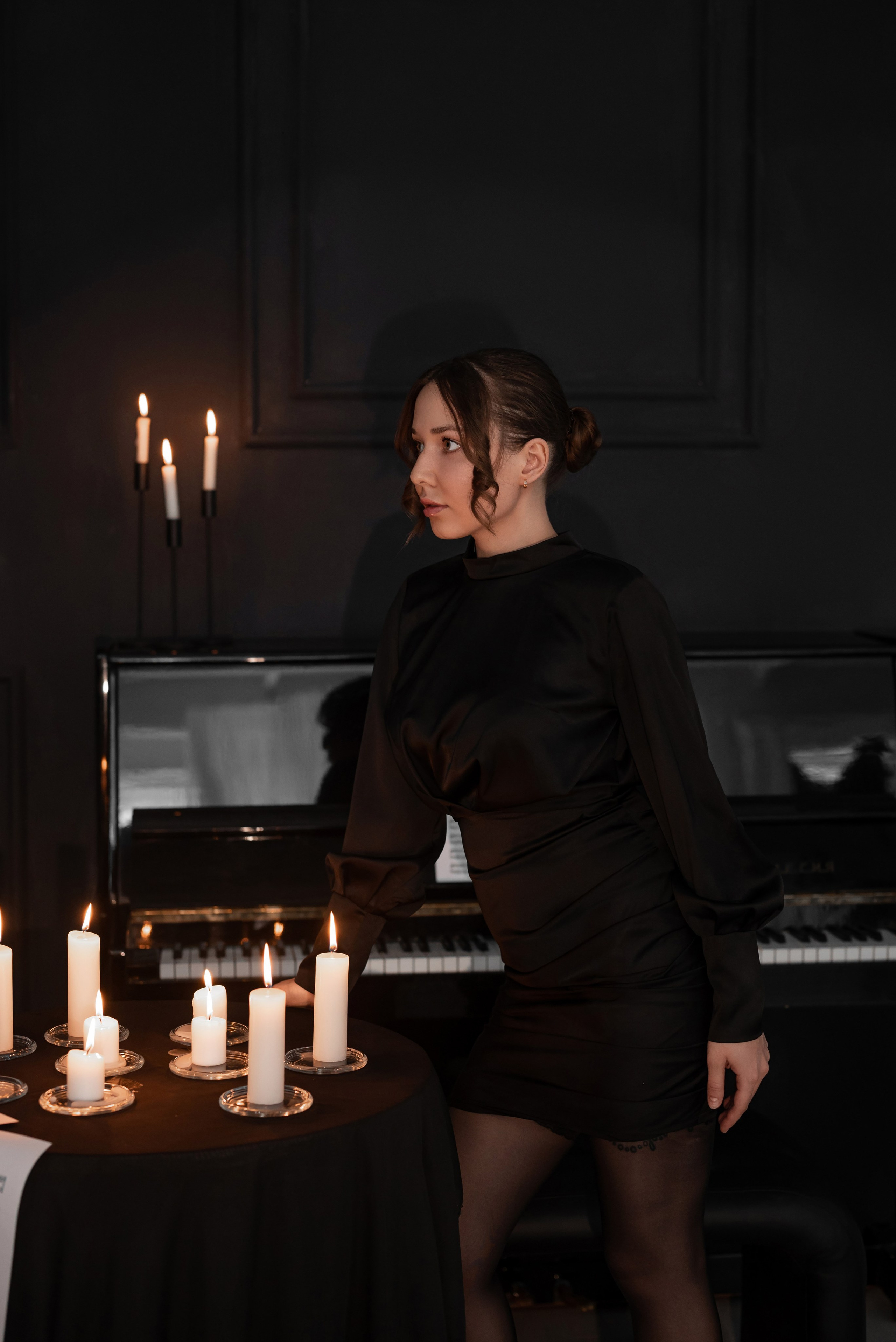 Фотопроект *Свечи и пианино*. Фотограф в городе Салават