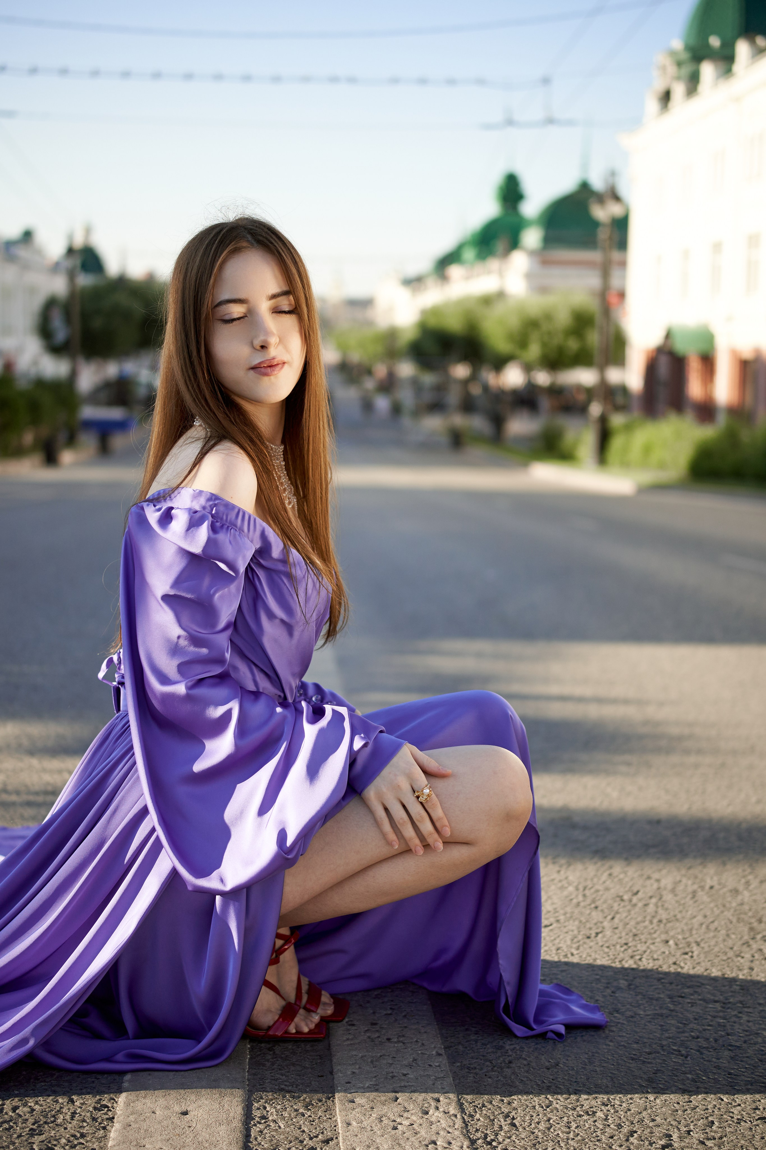 Летящие платья. Мобильный фотограф в Омске