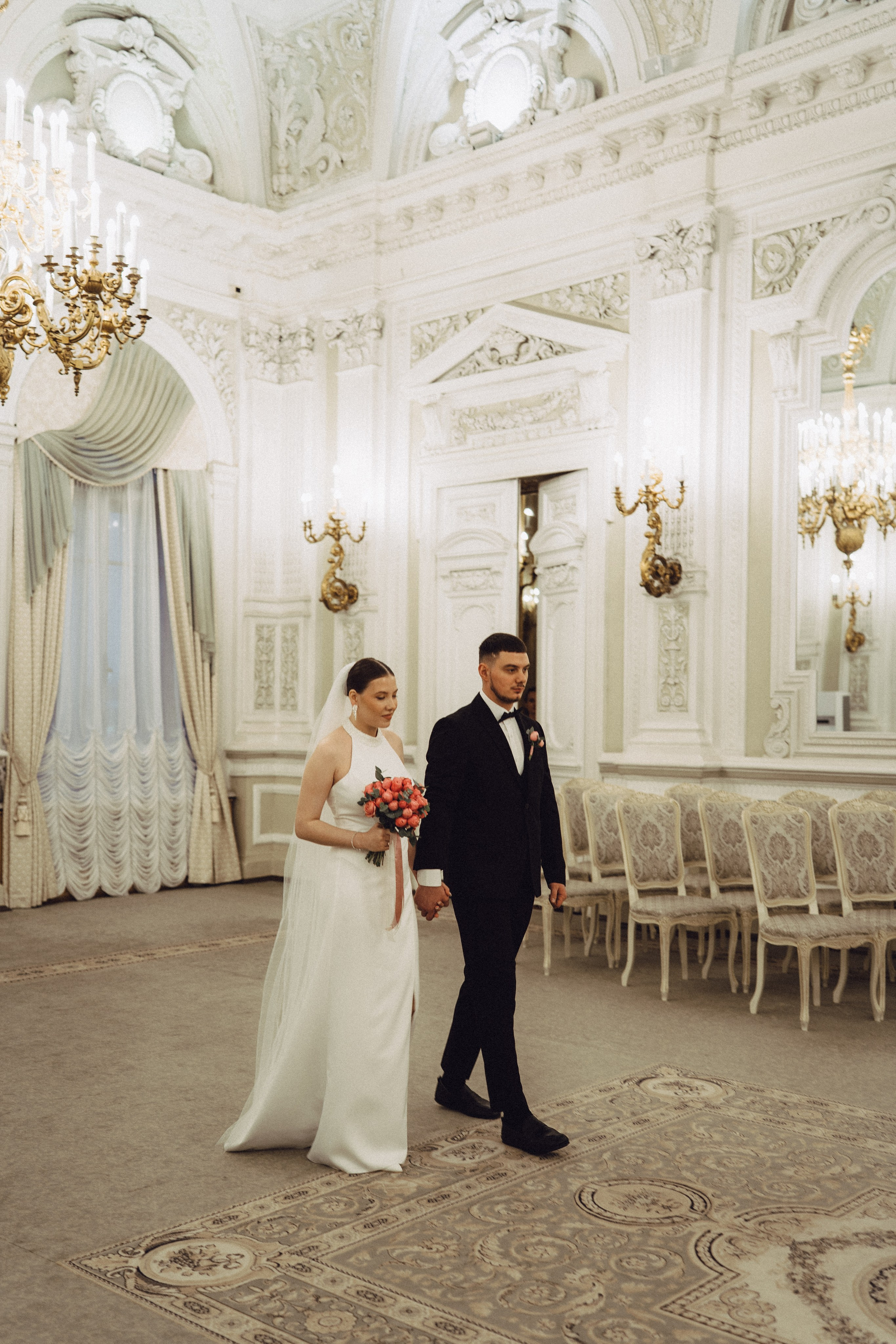 СВАДЕБНАЯ СЬЕМКА В ПЕВОМ ДВОРЦЕ БРАКОСОЧЕТАНИЯ. Профессиональный фотограф, Санкт-Петербург — Виктория Богомолова