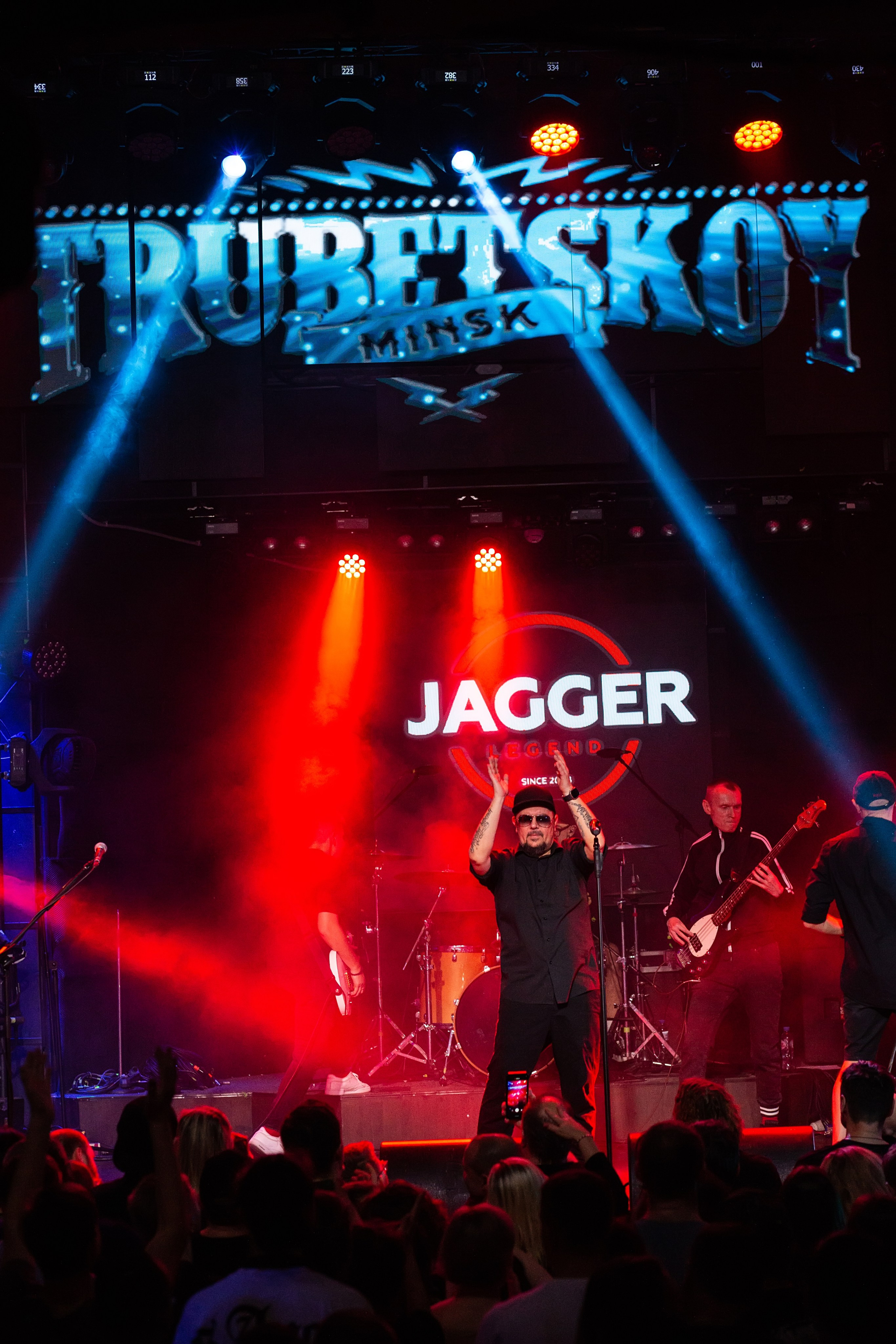 Фотосъемка концерта TRUBETSKOY Jagger СПБ. Портретные фотосессии, контент-съемки, репортаж